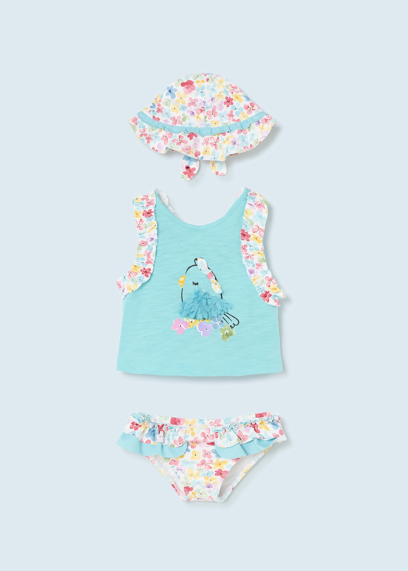 3 piece swimwear outfit newborn