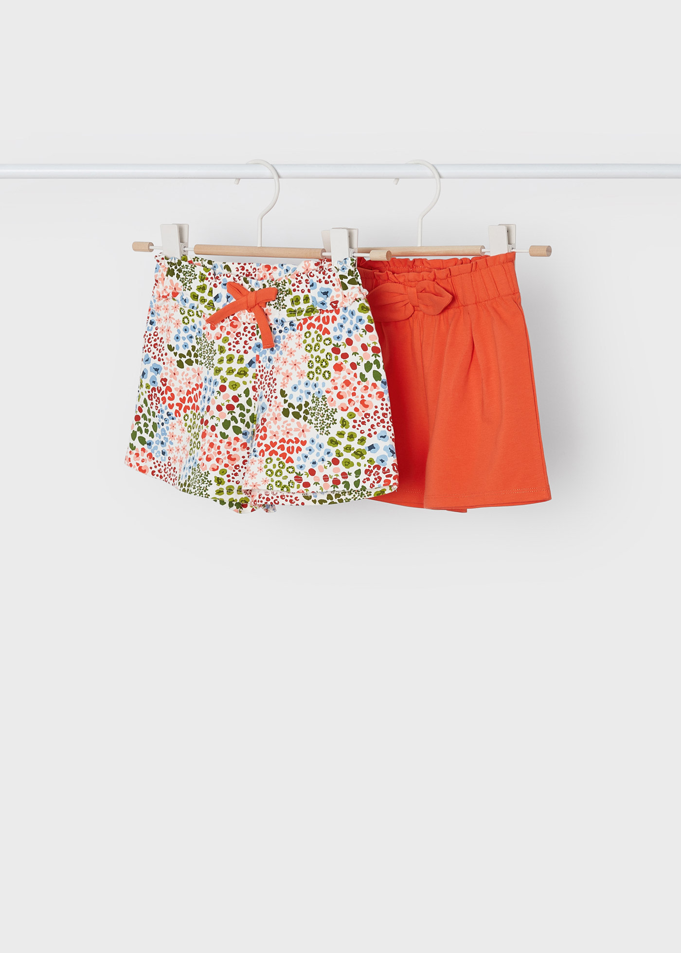 Pantalones cortos top algodon niña