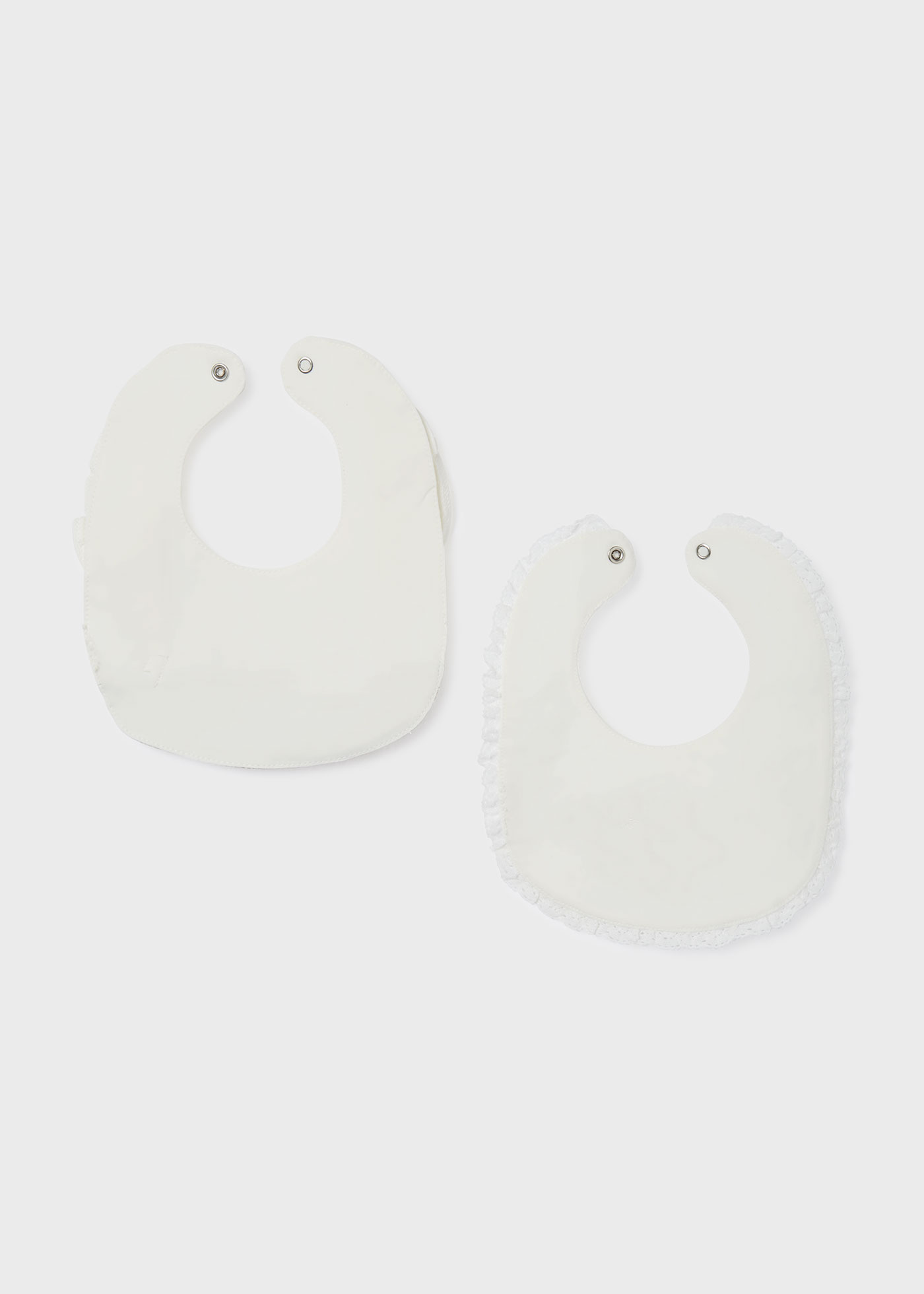 2 pack sustainable cotton bibs baby