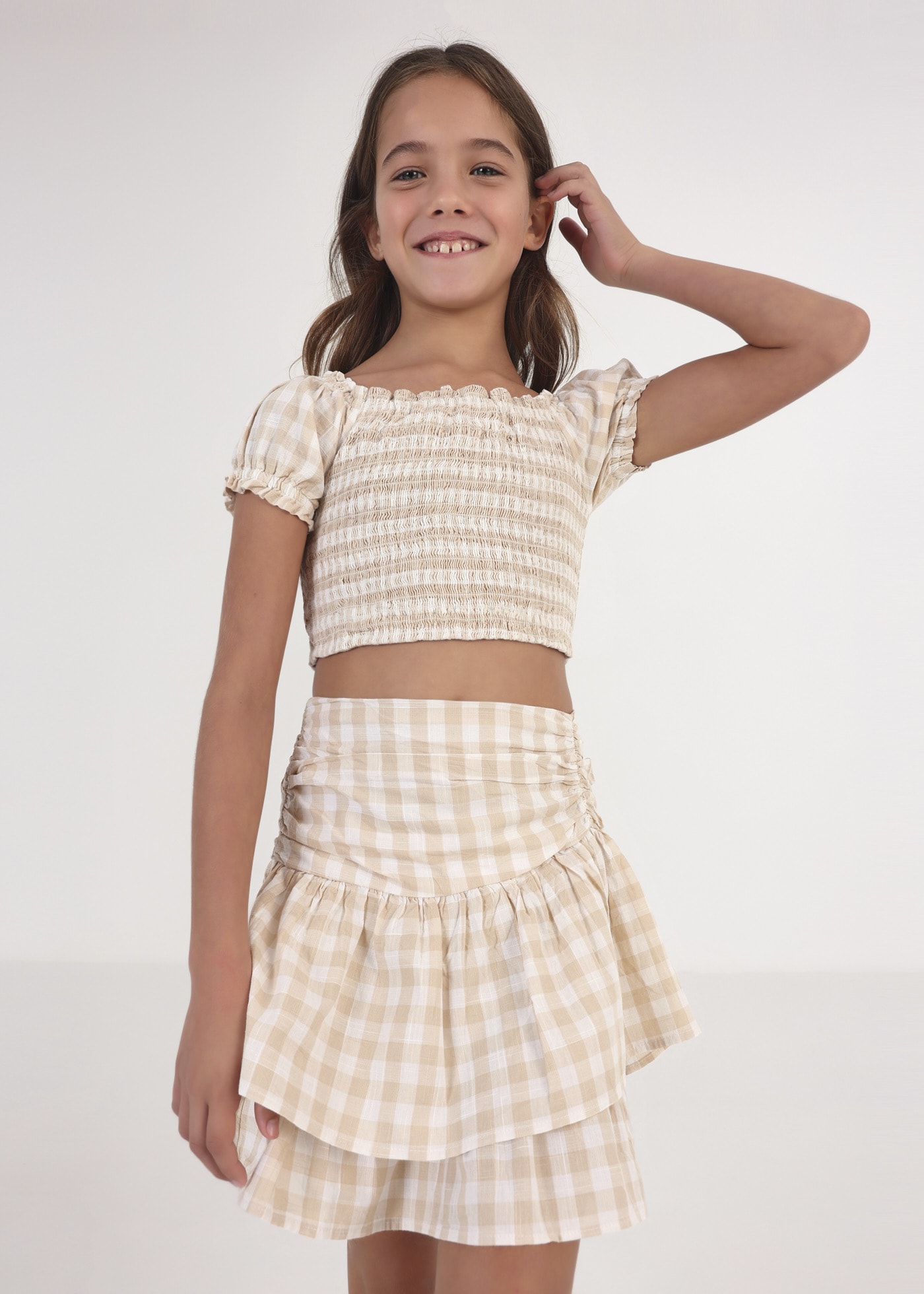 Baby Girl Printed Skirt Top