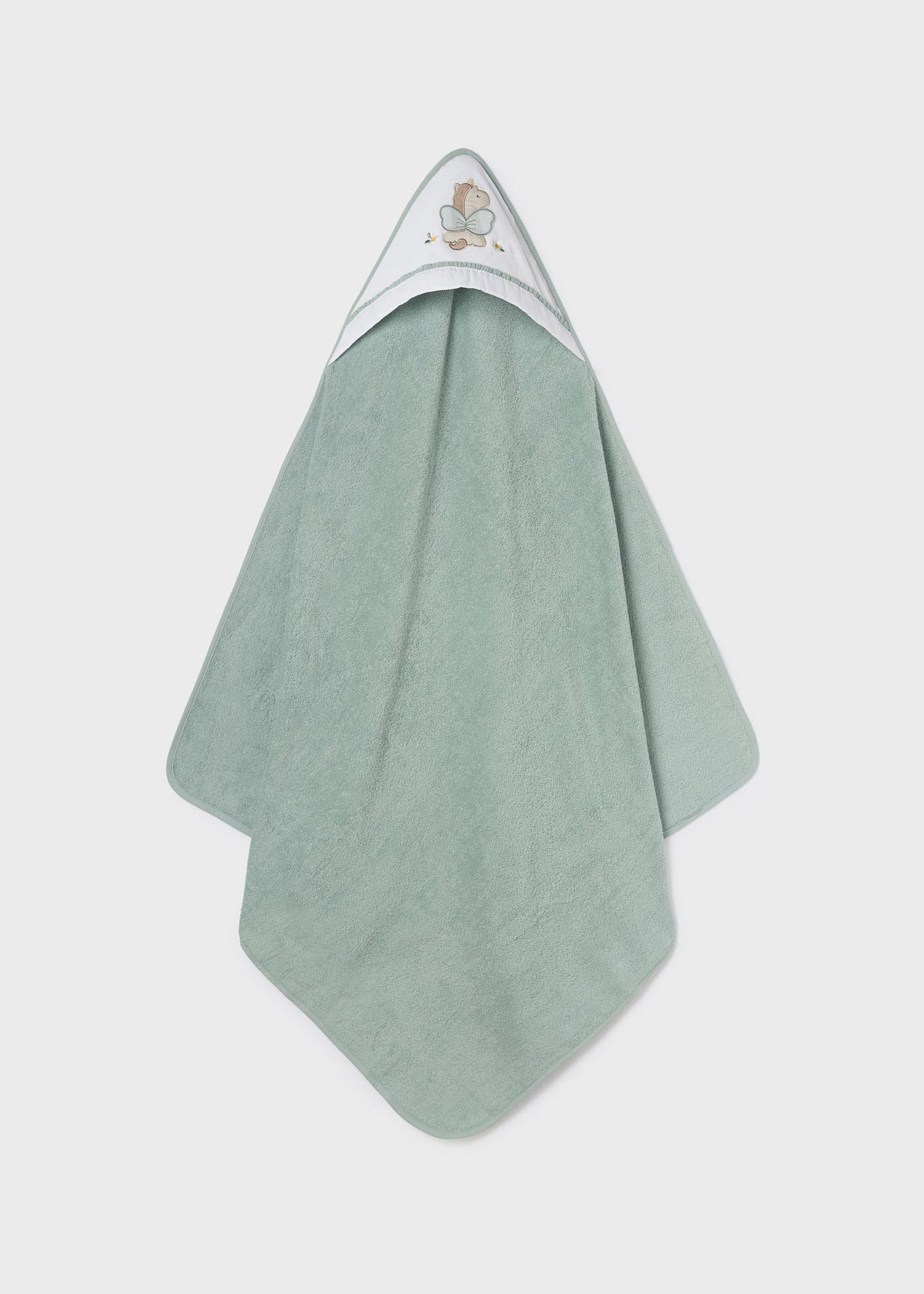 Bawełniany ręcznik z bawełny zrównoważonej dla noworodka