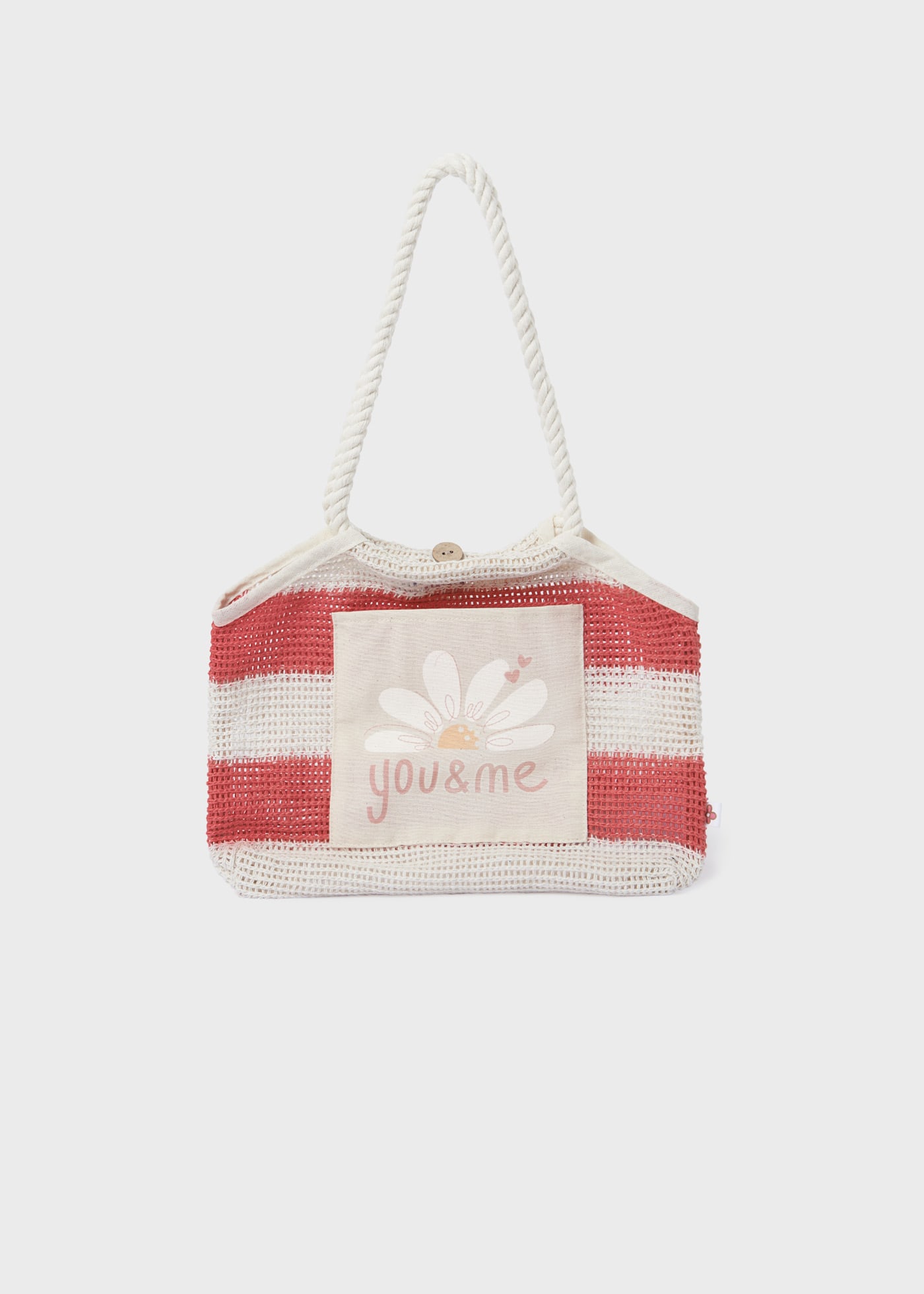 Girl Striped Beach Bag