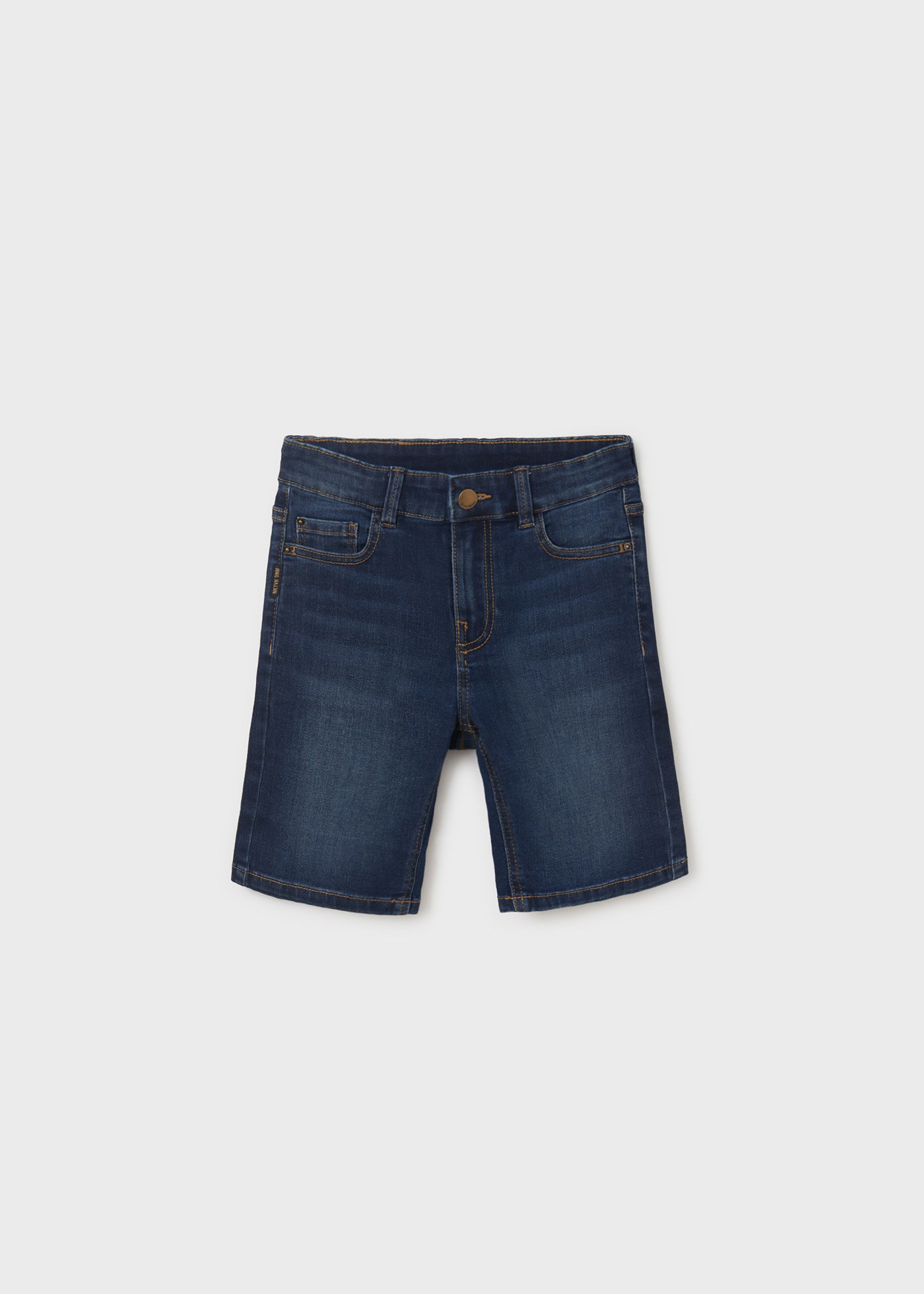 Basic denim Bermuda shorts boy