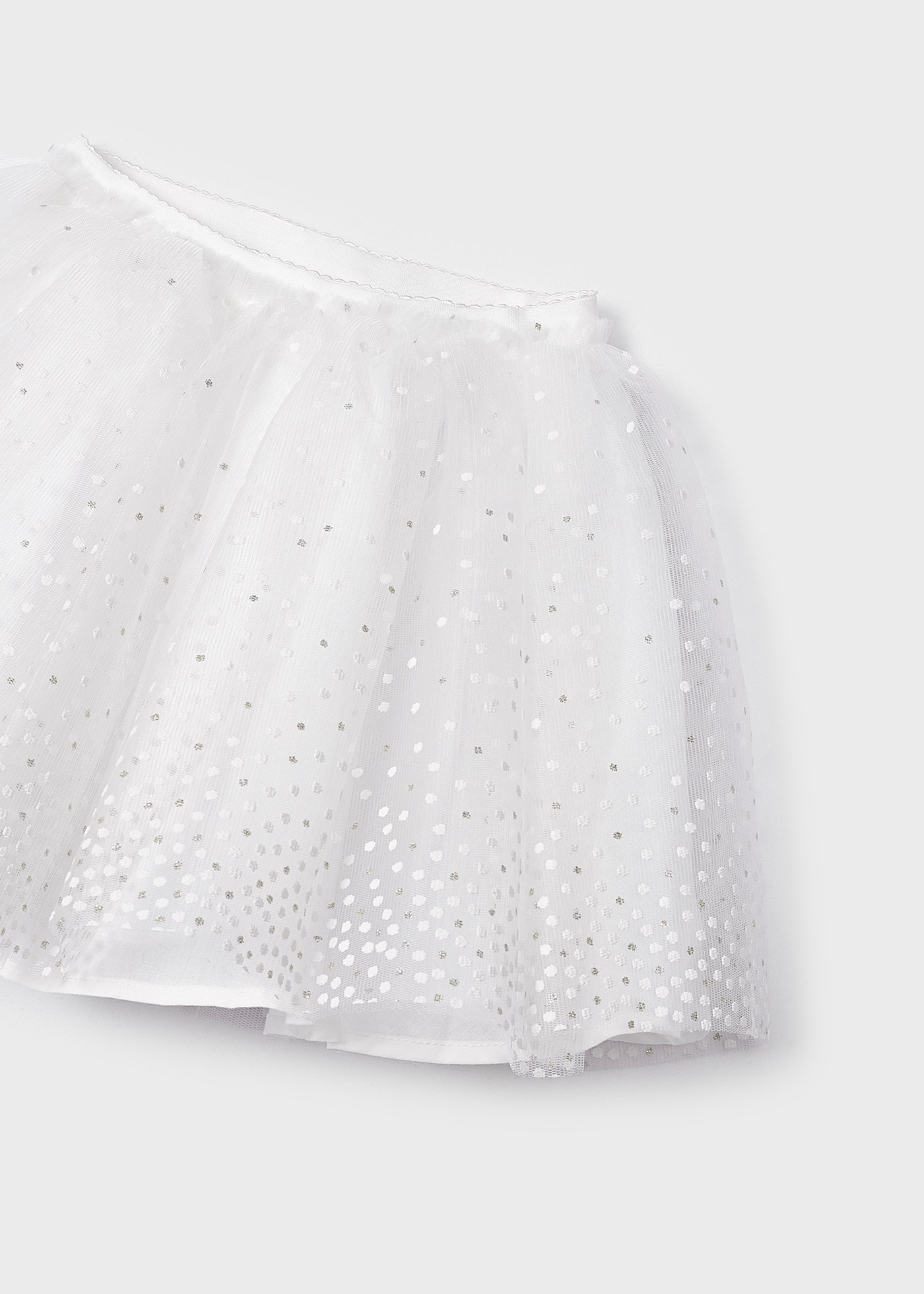 Glitter shop white skirt