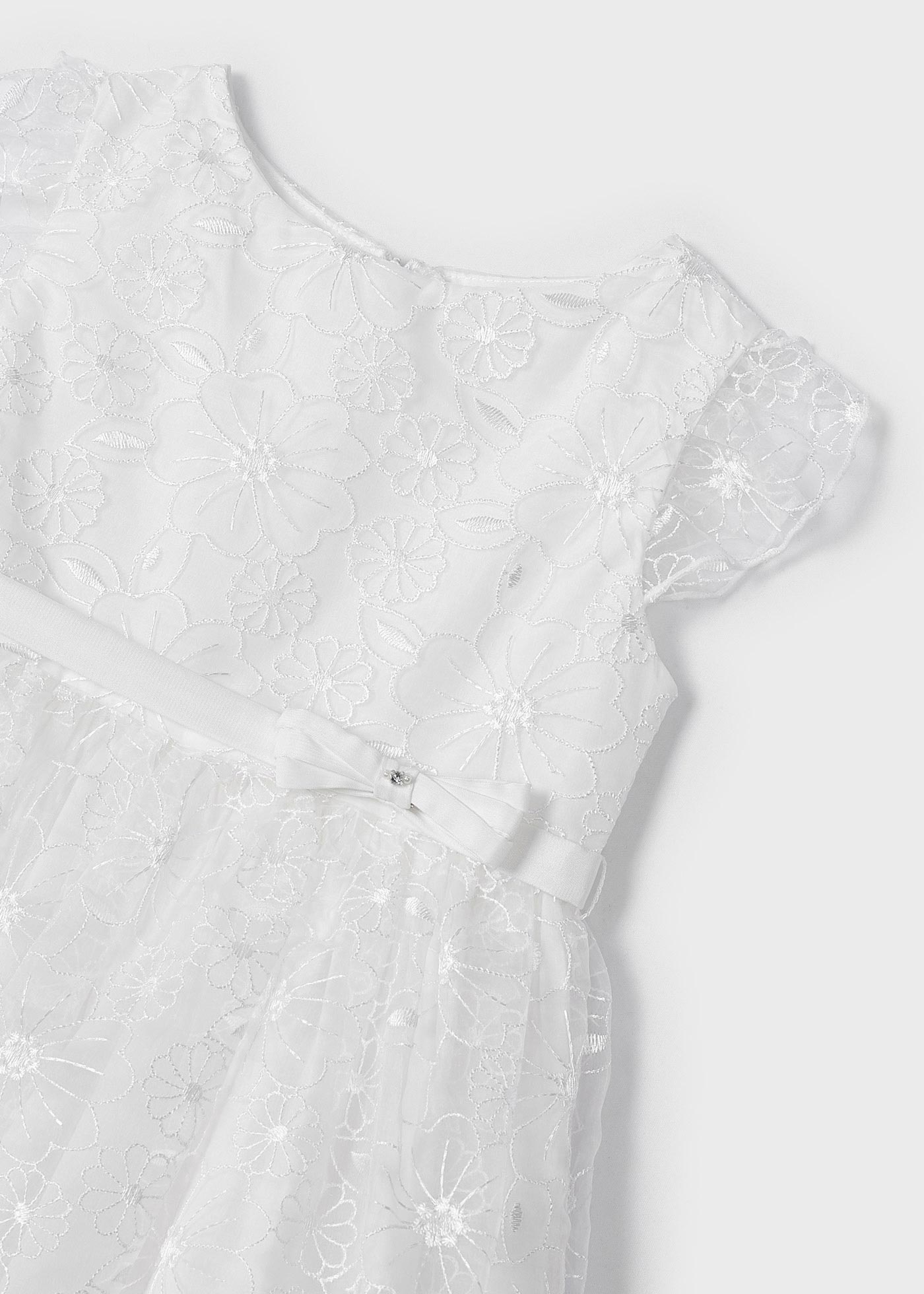 Mayoral white lace on sale dress