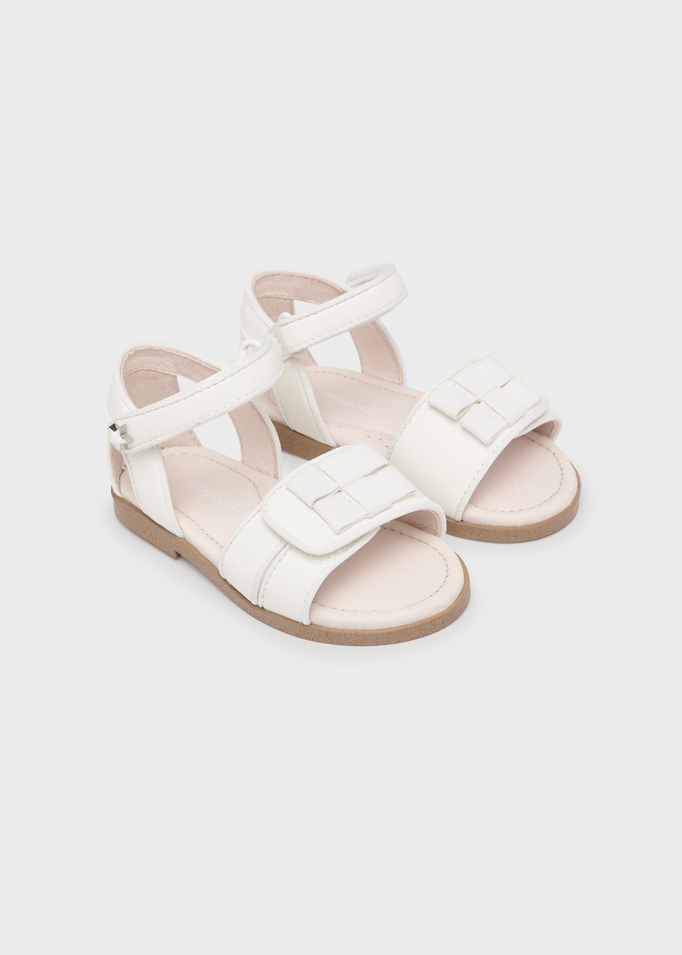 Sandals with sustainable leather lining and insole baby