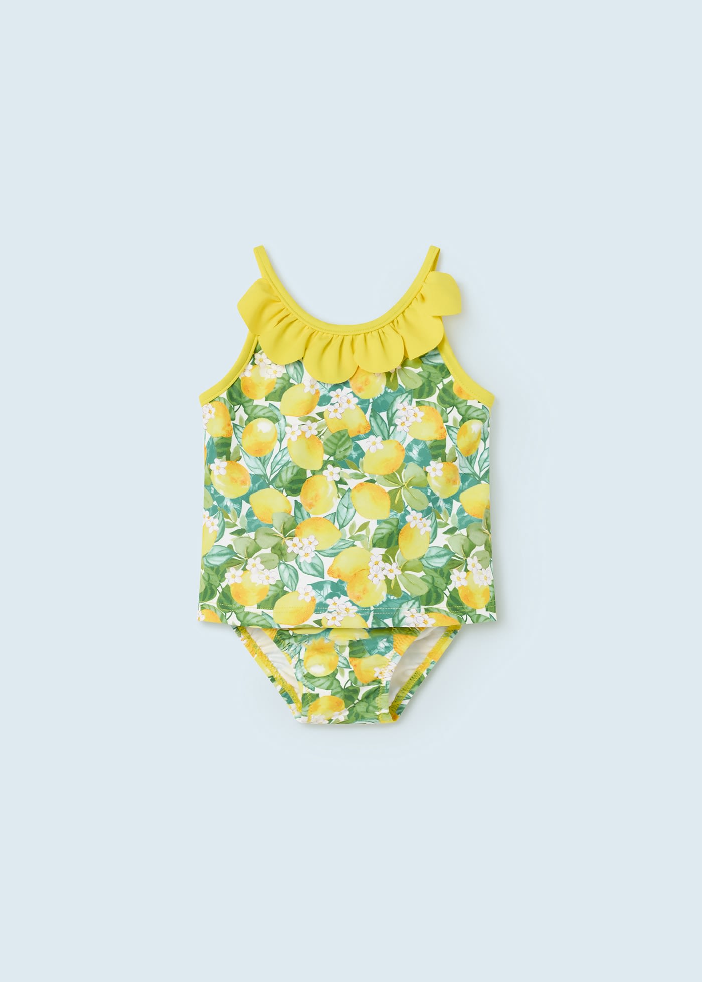 2 piece swimwear outfit with top and bikini bottoms baby