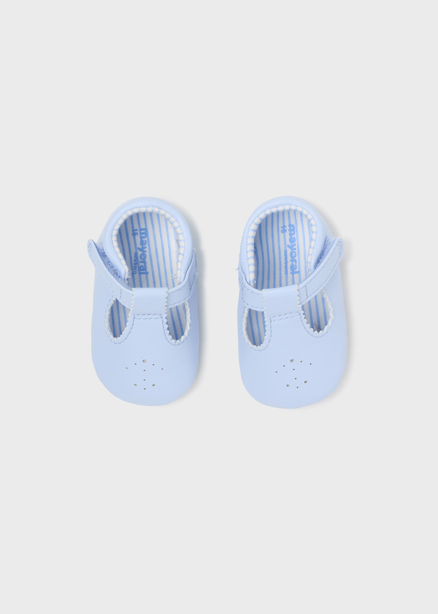 Chaussures avec velcro pour nouveau-né