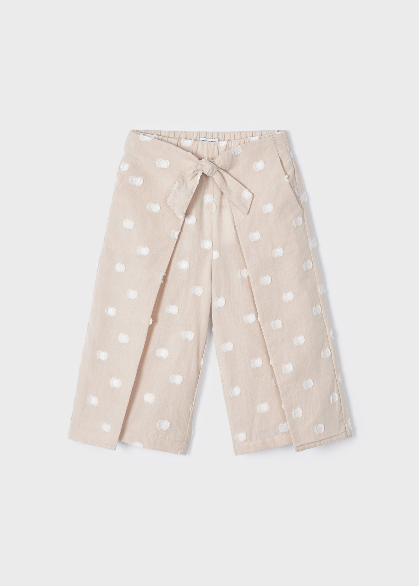 Pantalon court en coton imprim pour fille Mayoral