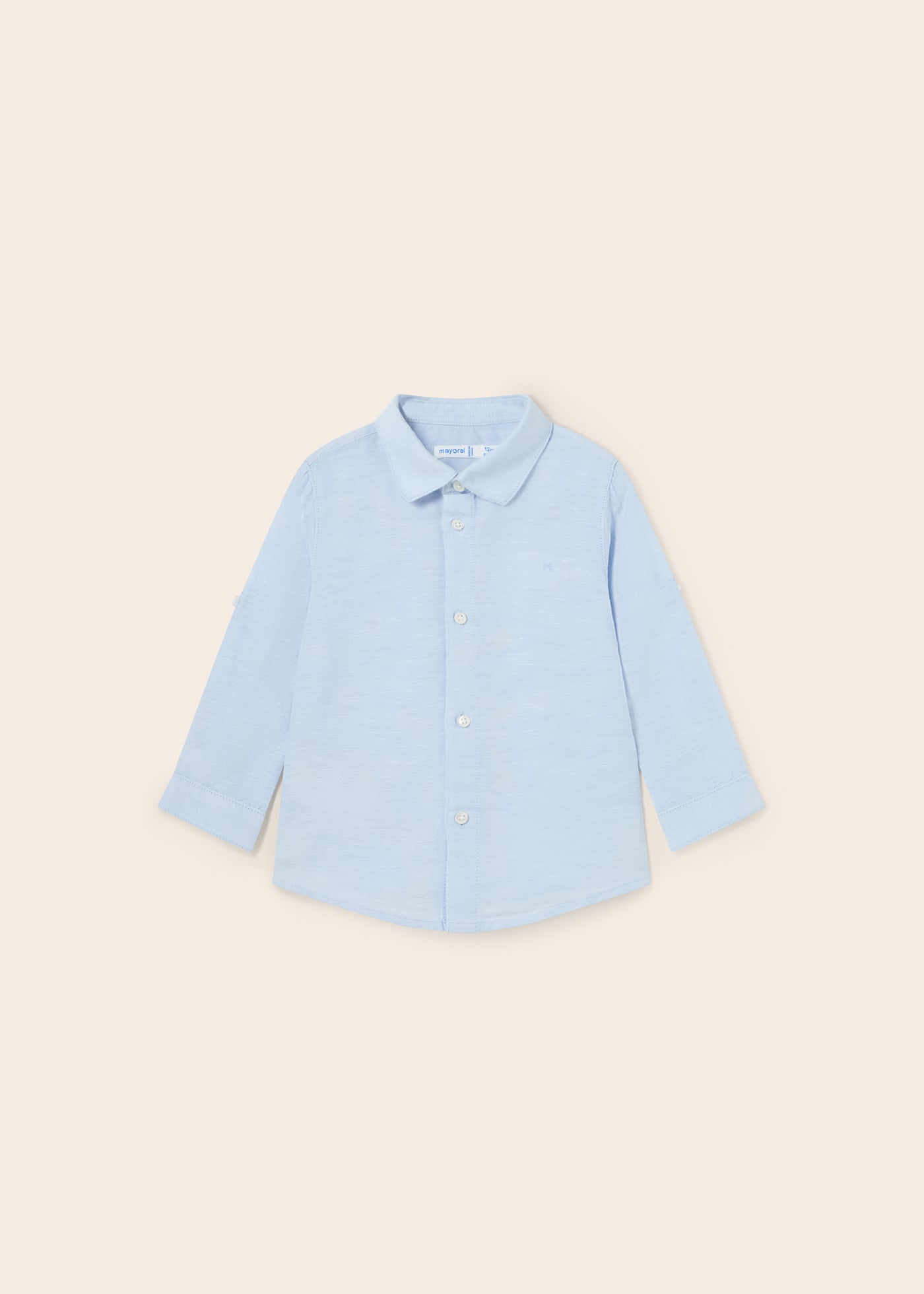 amante Inconcebible emocionante Camisa lino básica bebé | Mayoral ®