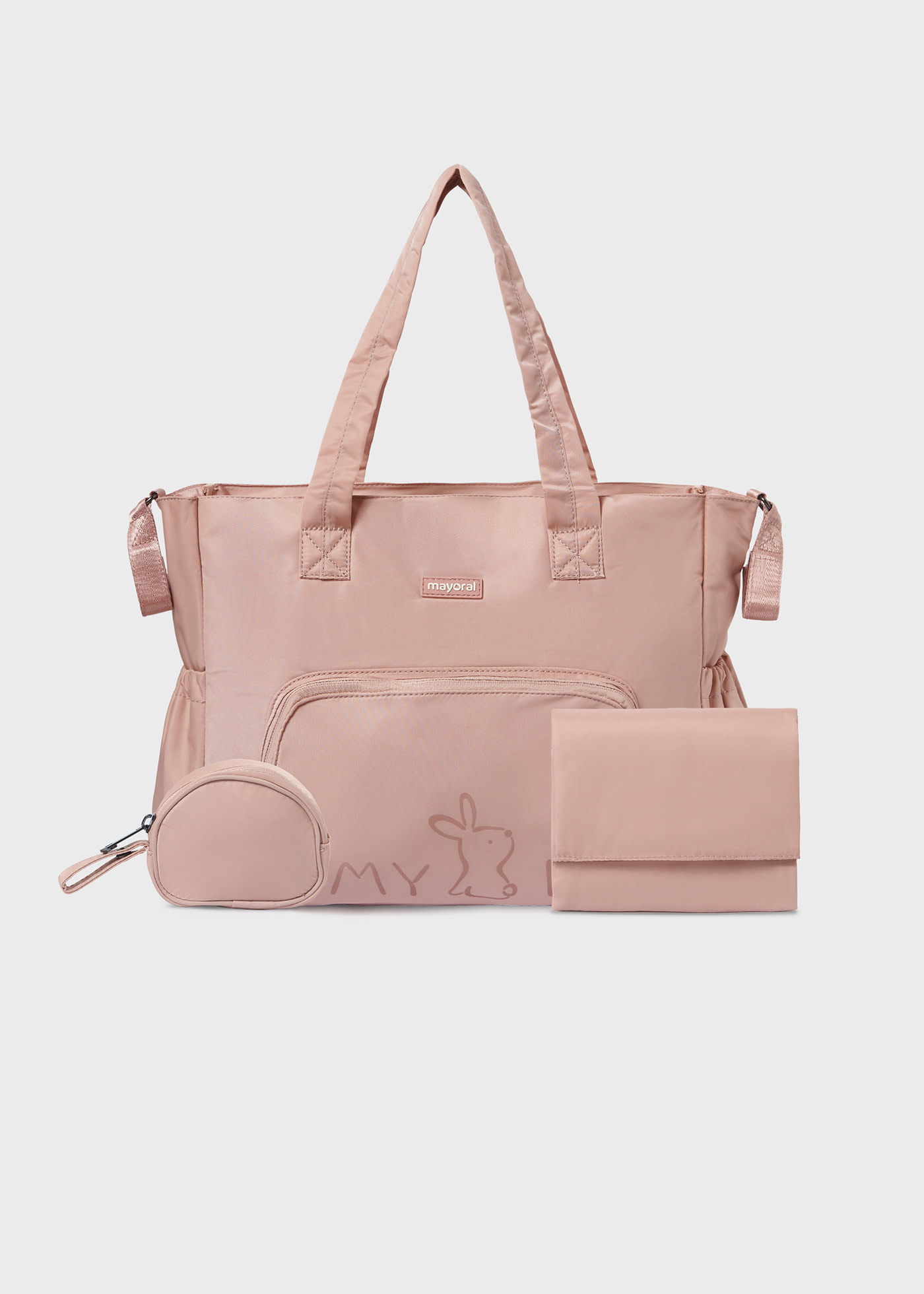 Baby bag with accessories