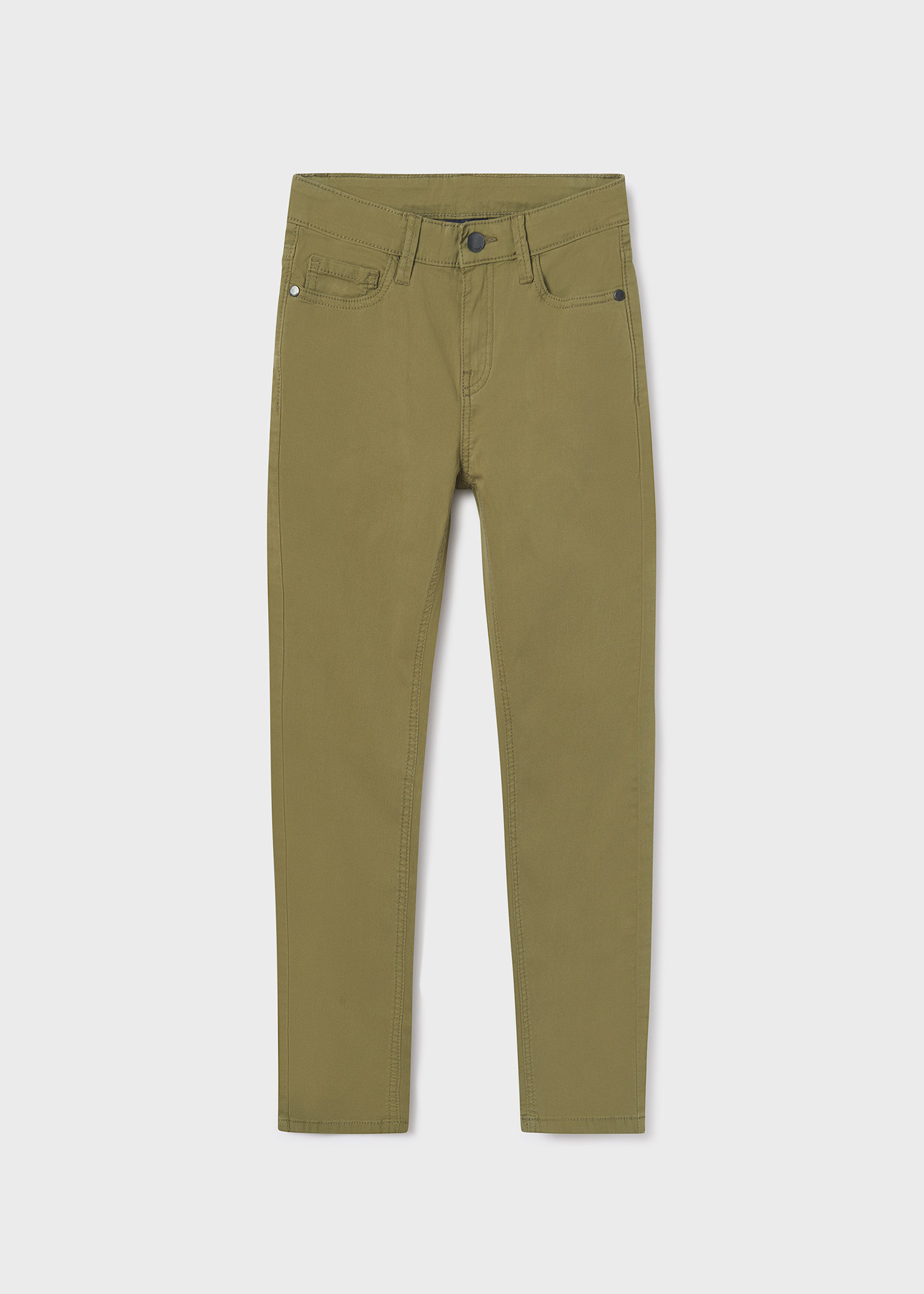 Cotton stretch 5 pockets trousers
