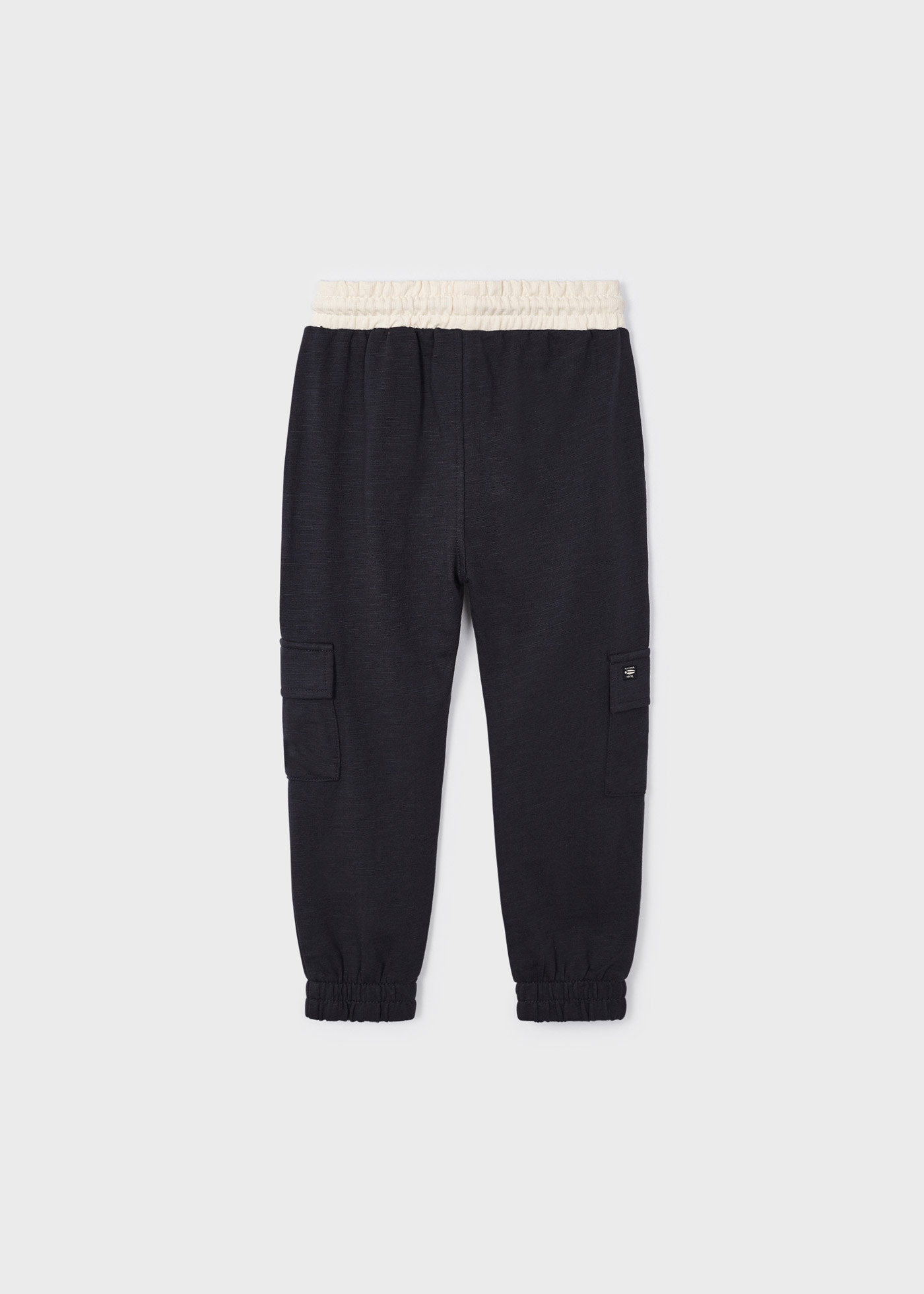 Black tracksuit bottoms online boy