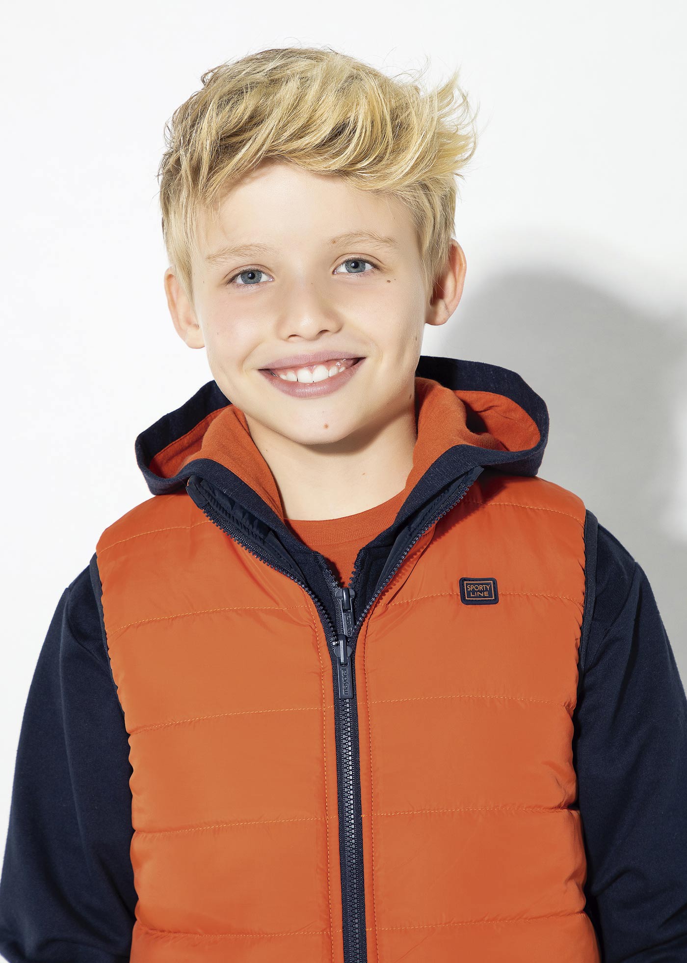 Boys hot sale orange gilet