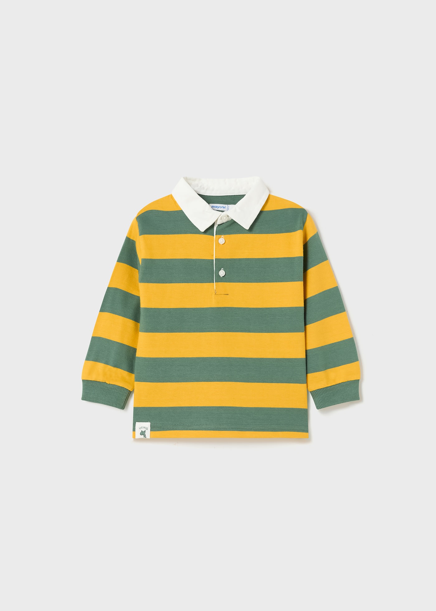 Baby striped polo shirt Better Cotton