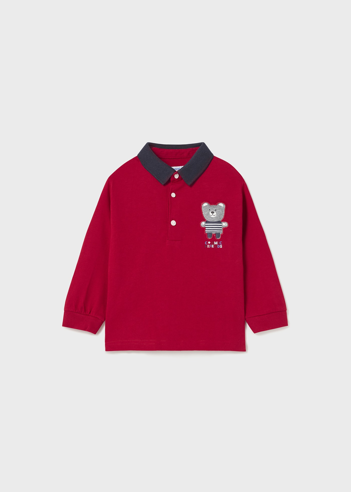 Baby red 2024 polo shirt