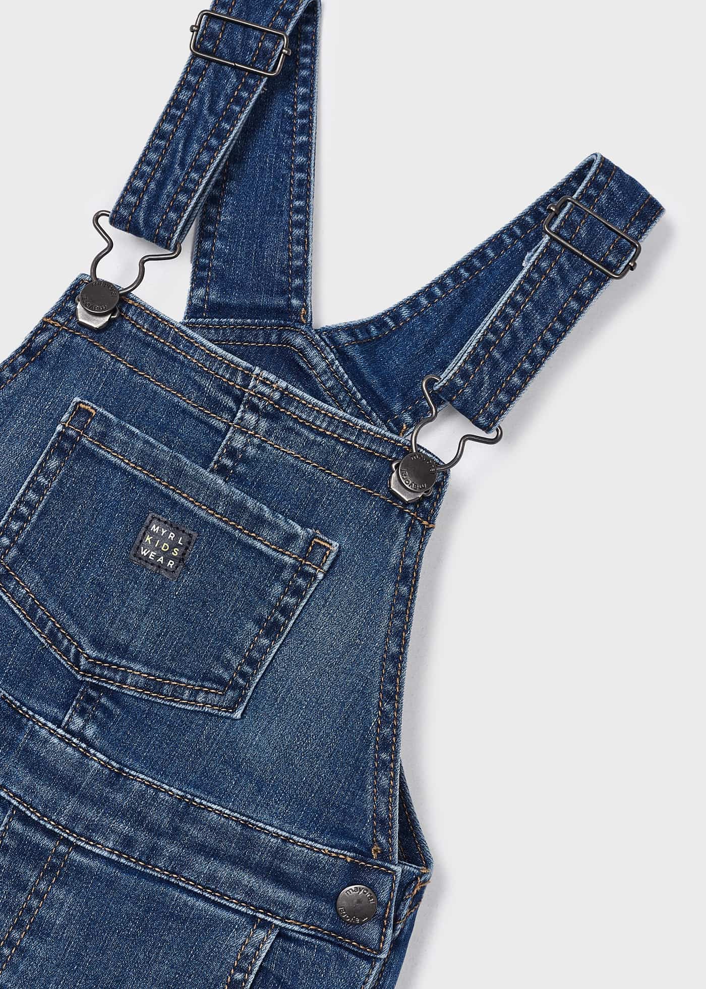 Denim dungarees cotton on sale on