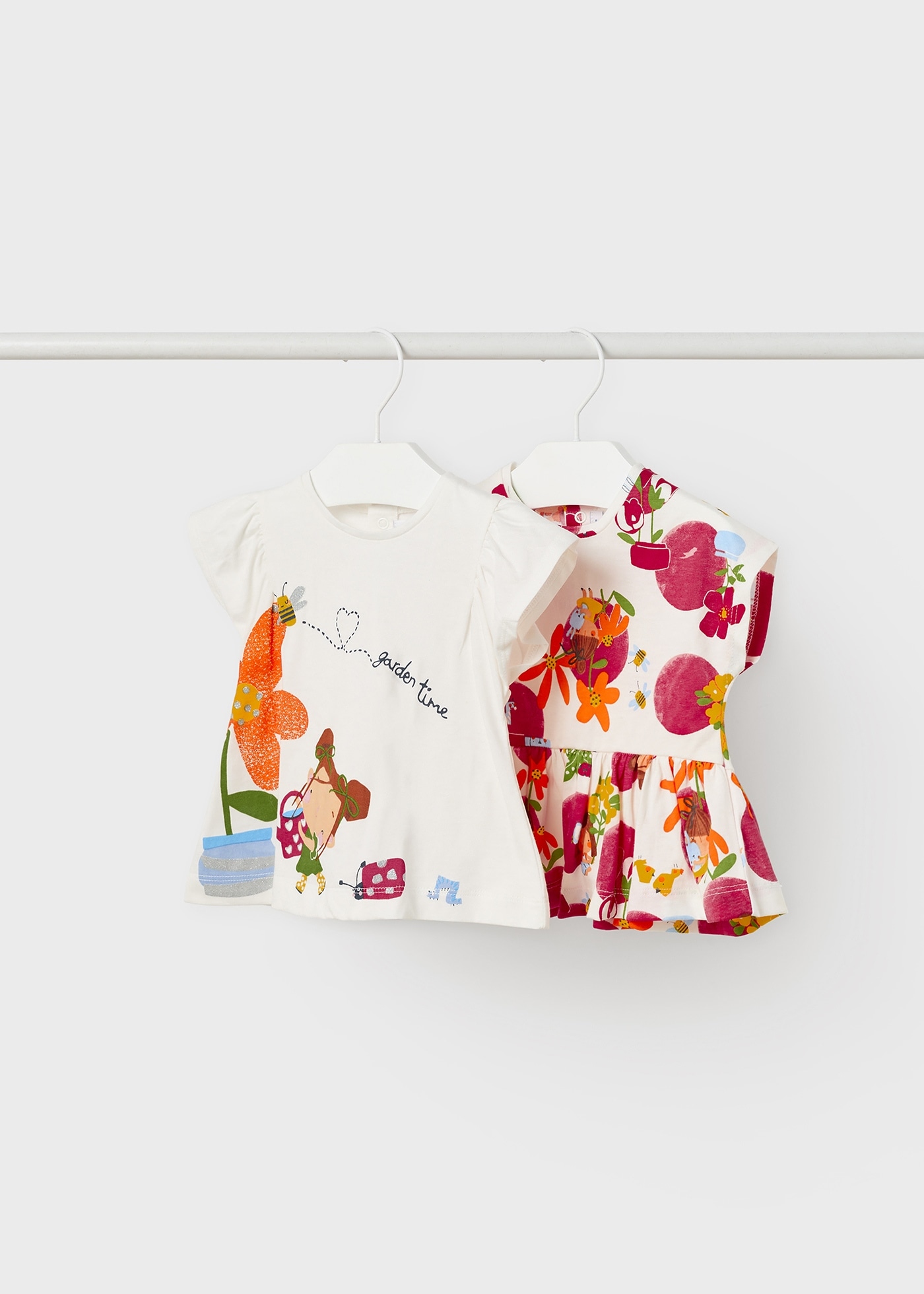Set 2 playeras de algodón sostenible para bebé | Mayoral