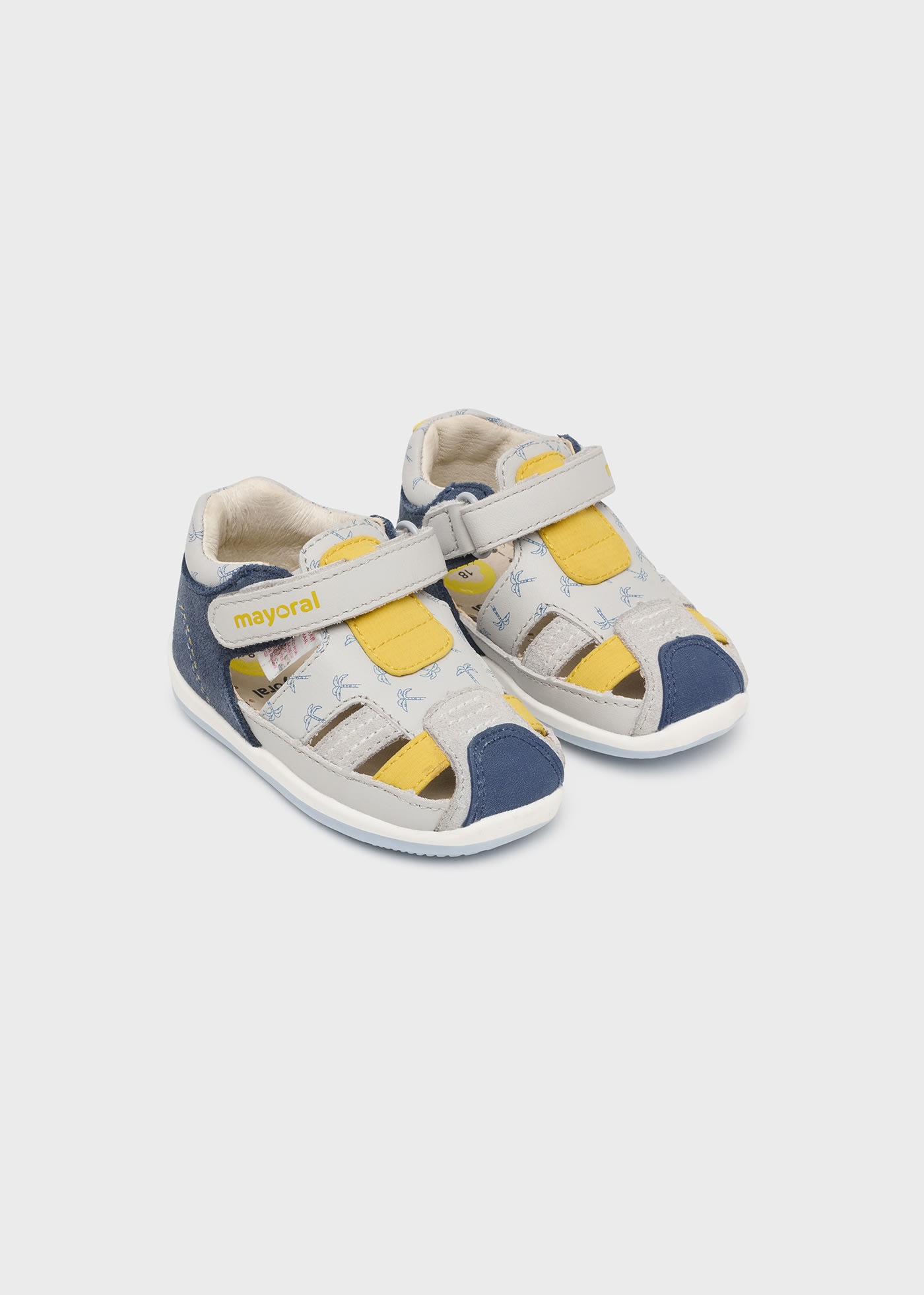 First Steps sustainable leather sandals baby