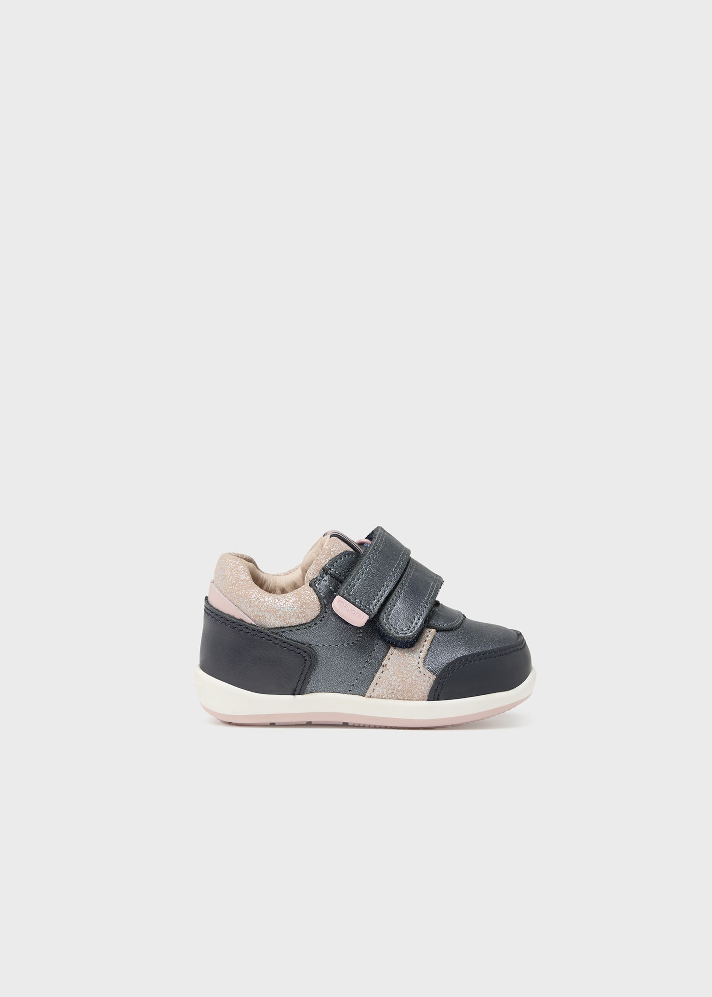 Multicolor sneakers sustainable leather baby