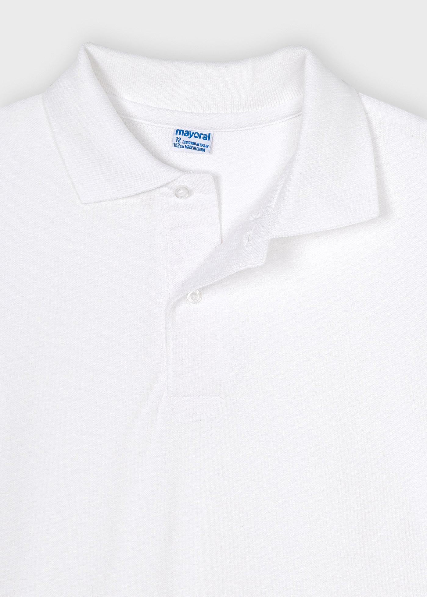 White polo clearance shirt school uniform