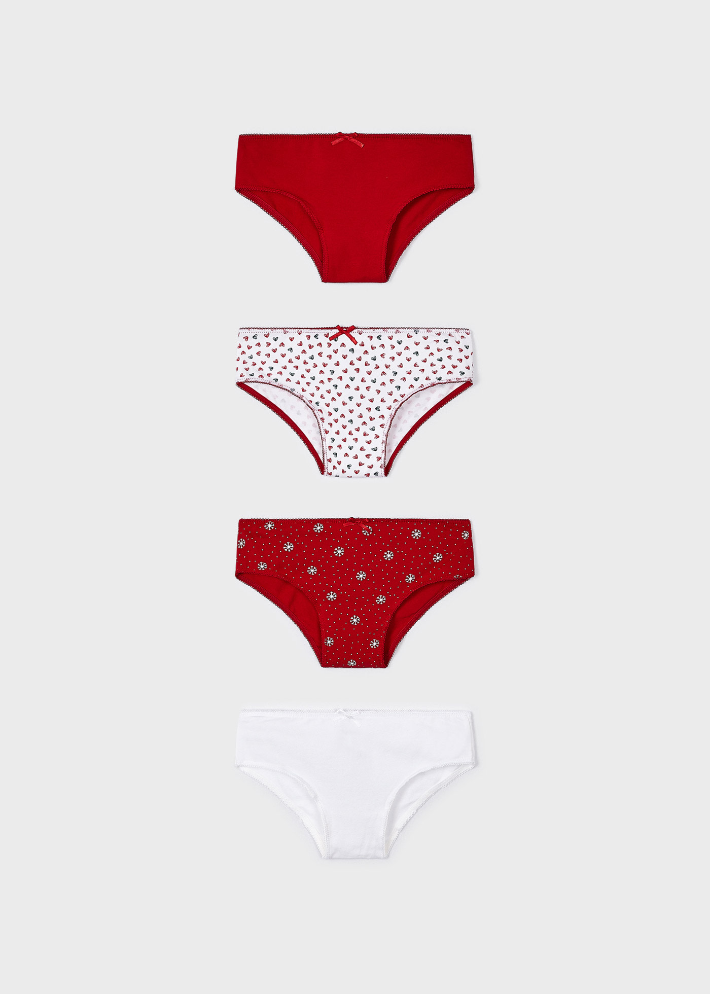 4-pack brief underwear girl | Mayoral ®