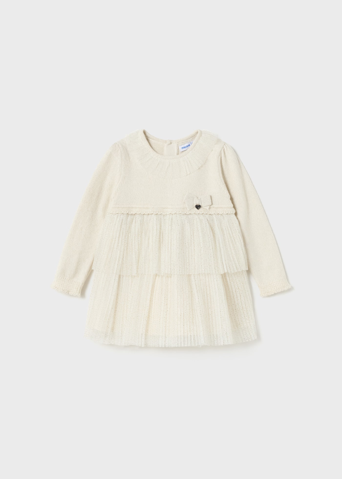 Baby knit tulle dress | Mayoral ®