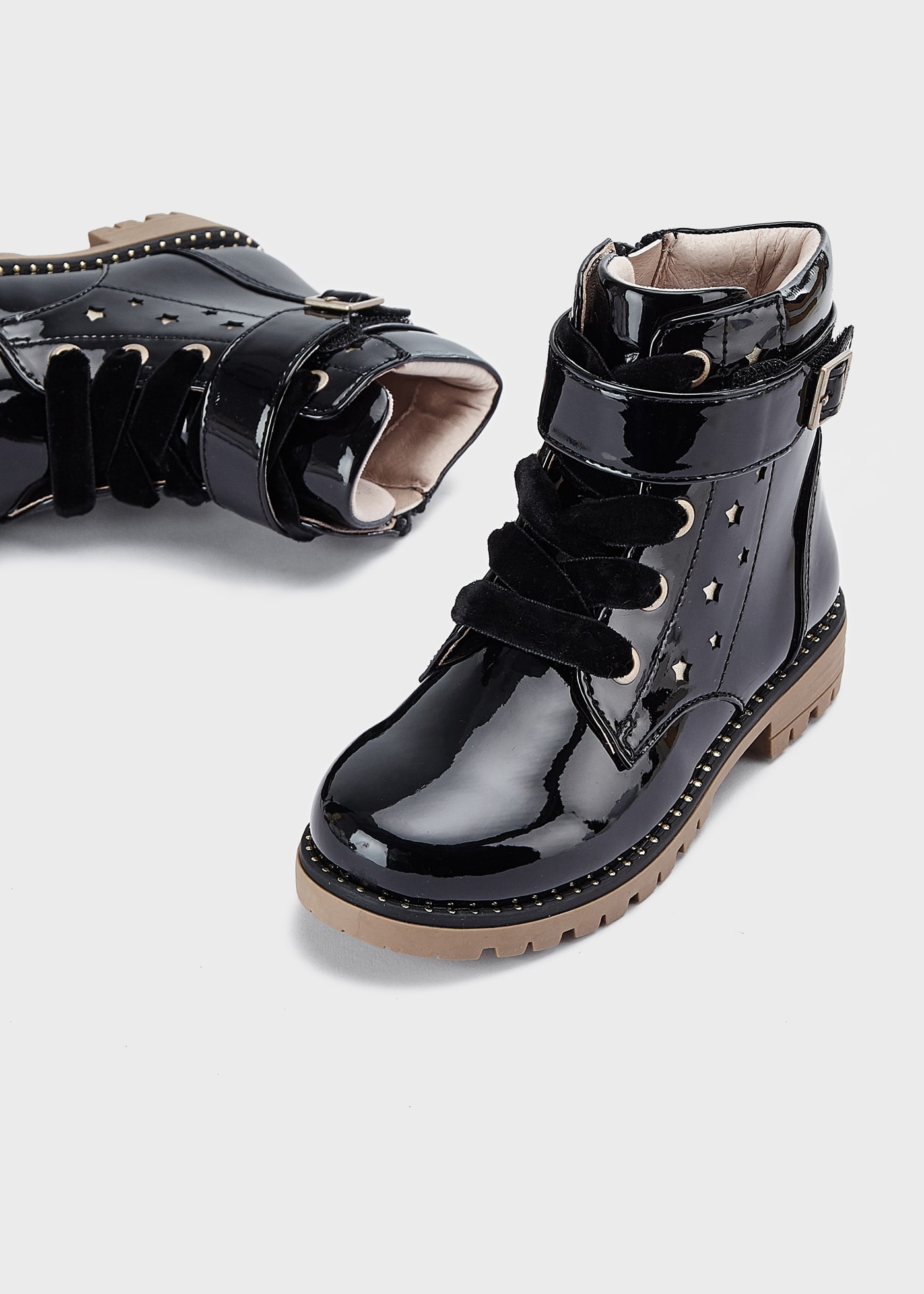 Girl biker boots sale