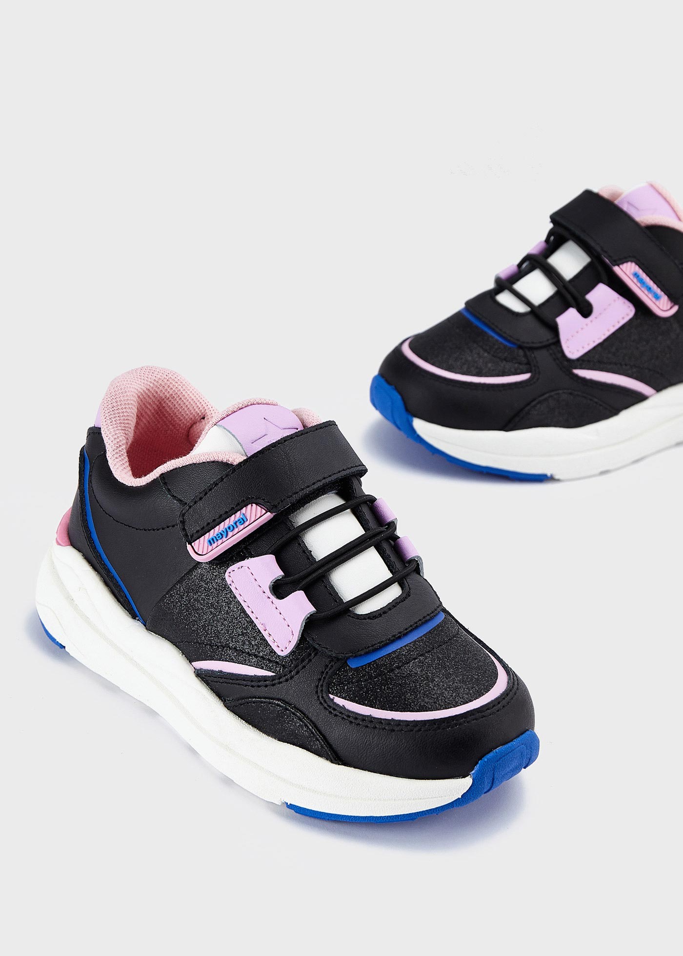 Baskets en cuir fille Mayoral