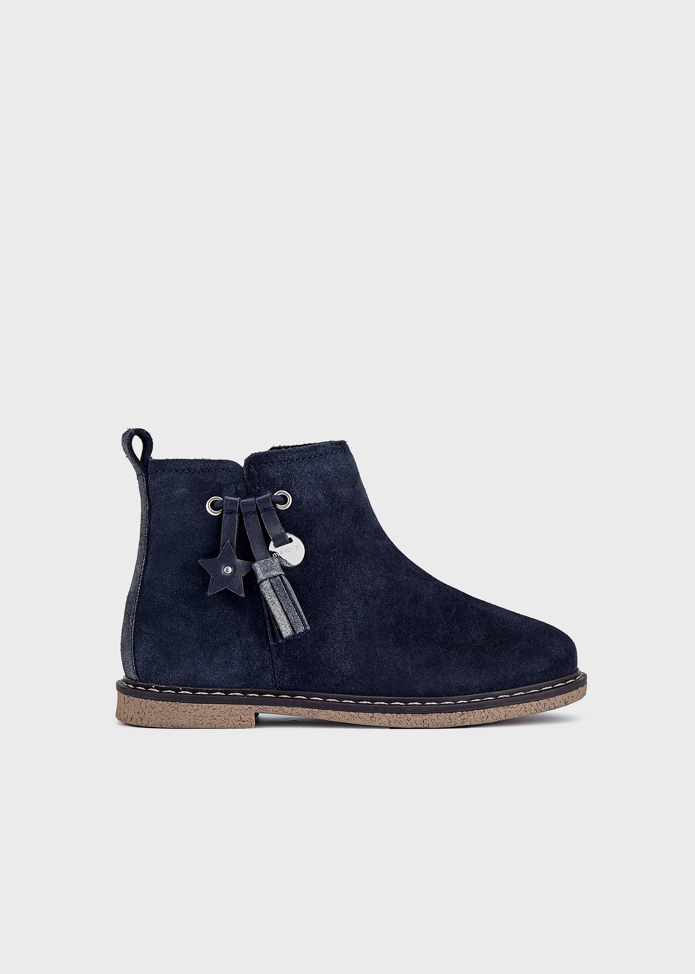 Girls blue deals ankle boots