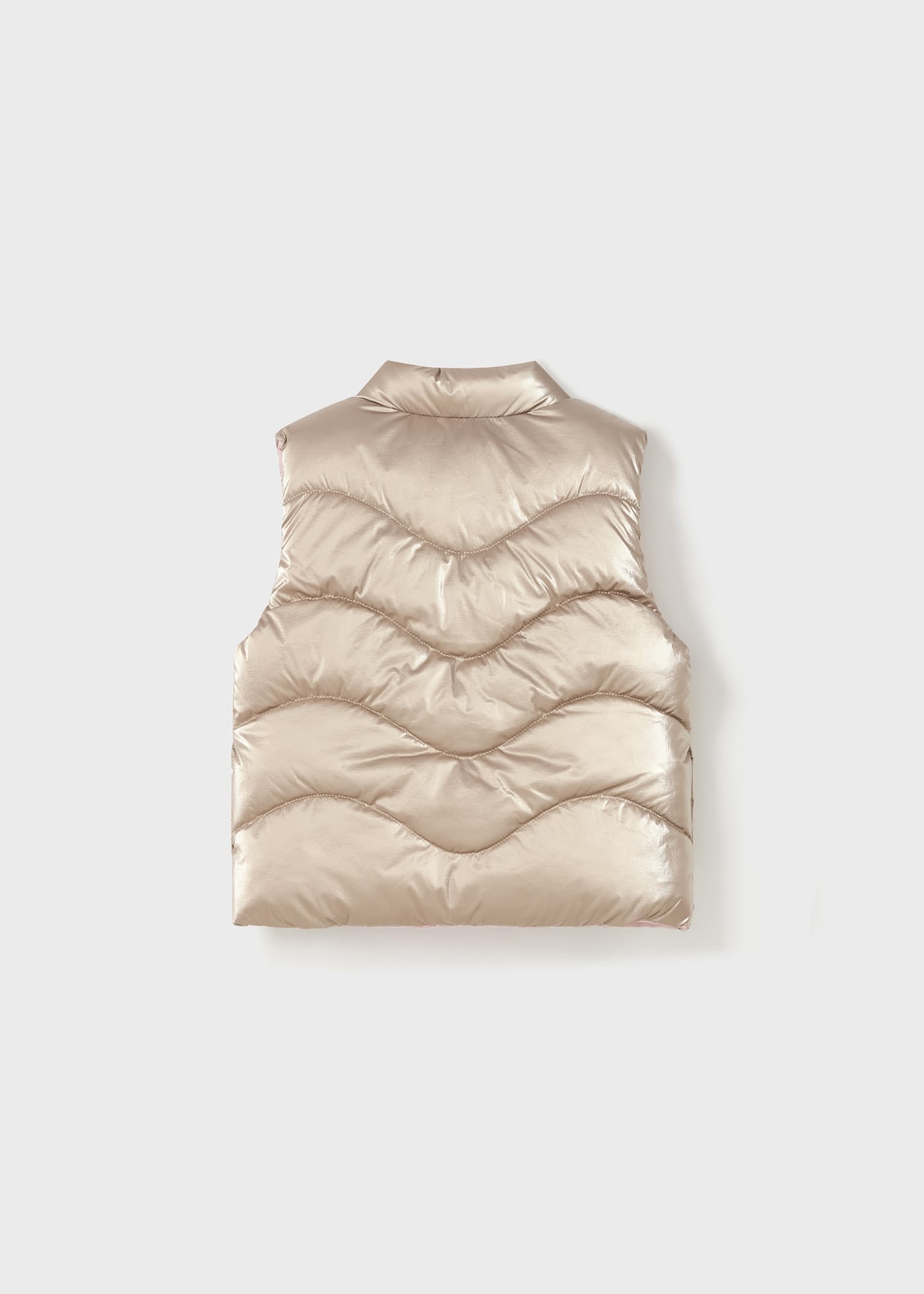 Baby reversible gilet recycled polyester