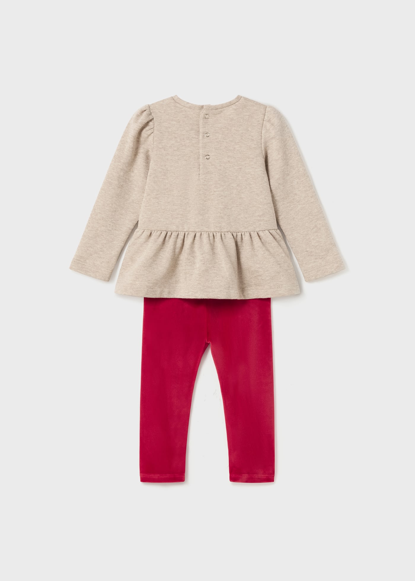 Baby 2-piece set velvet leggings | Mayoral ®