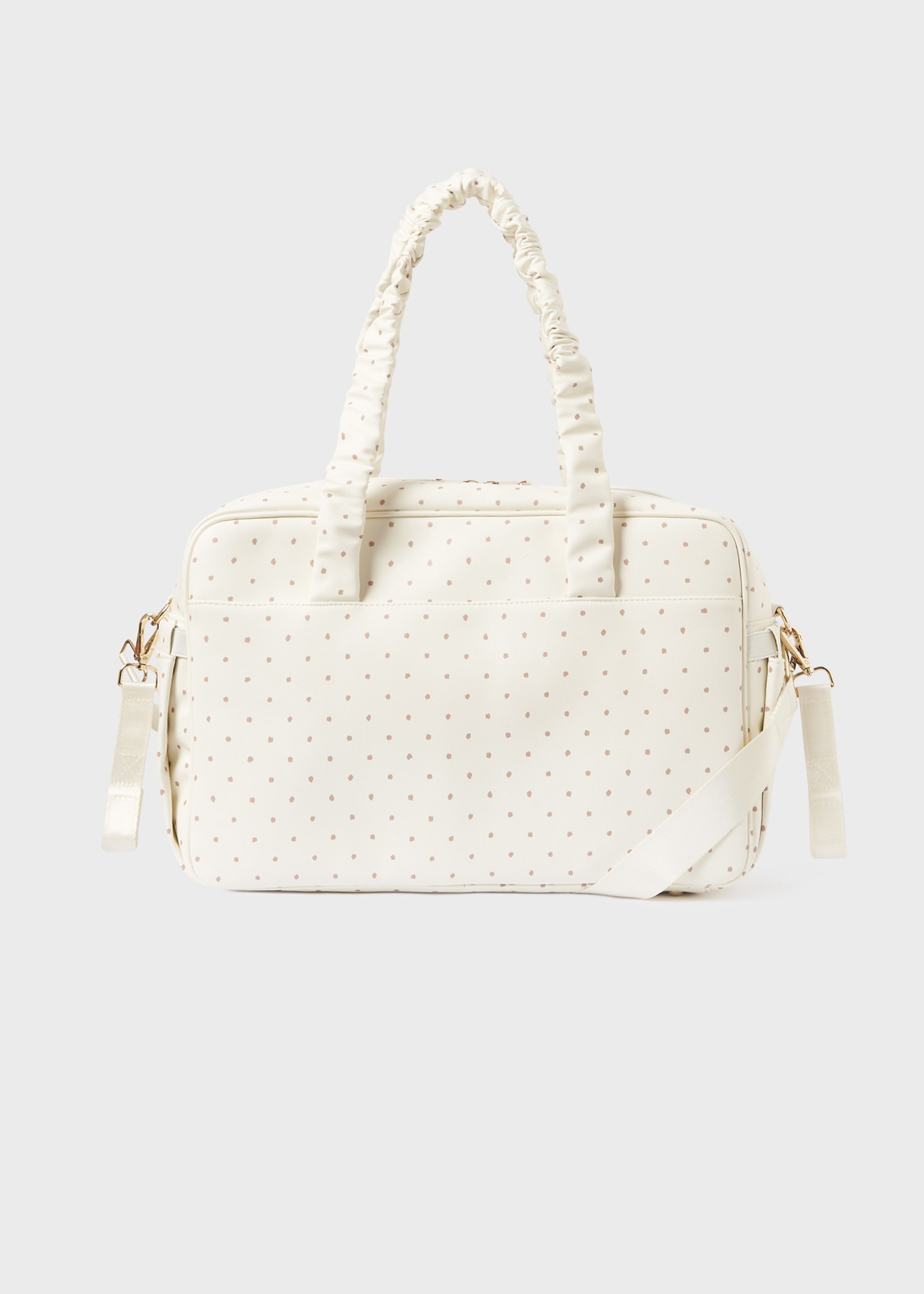 Baby polka dot maternity bag