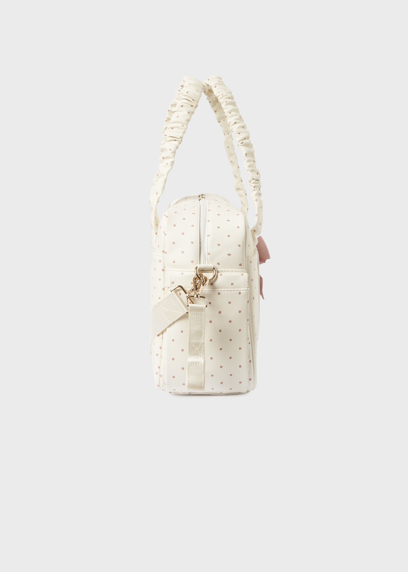 Baby polka dot maternity bag
