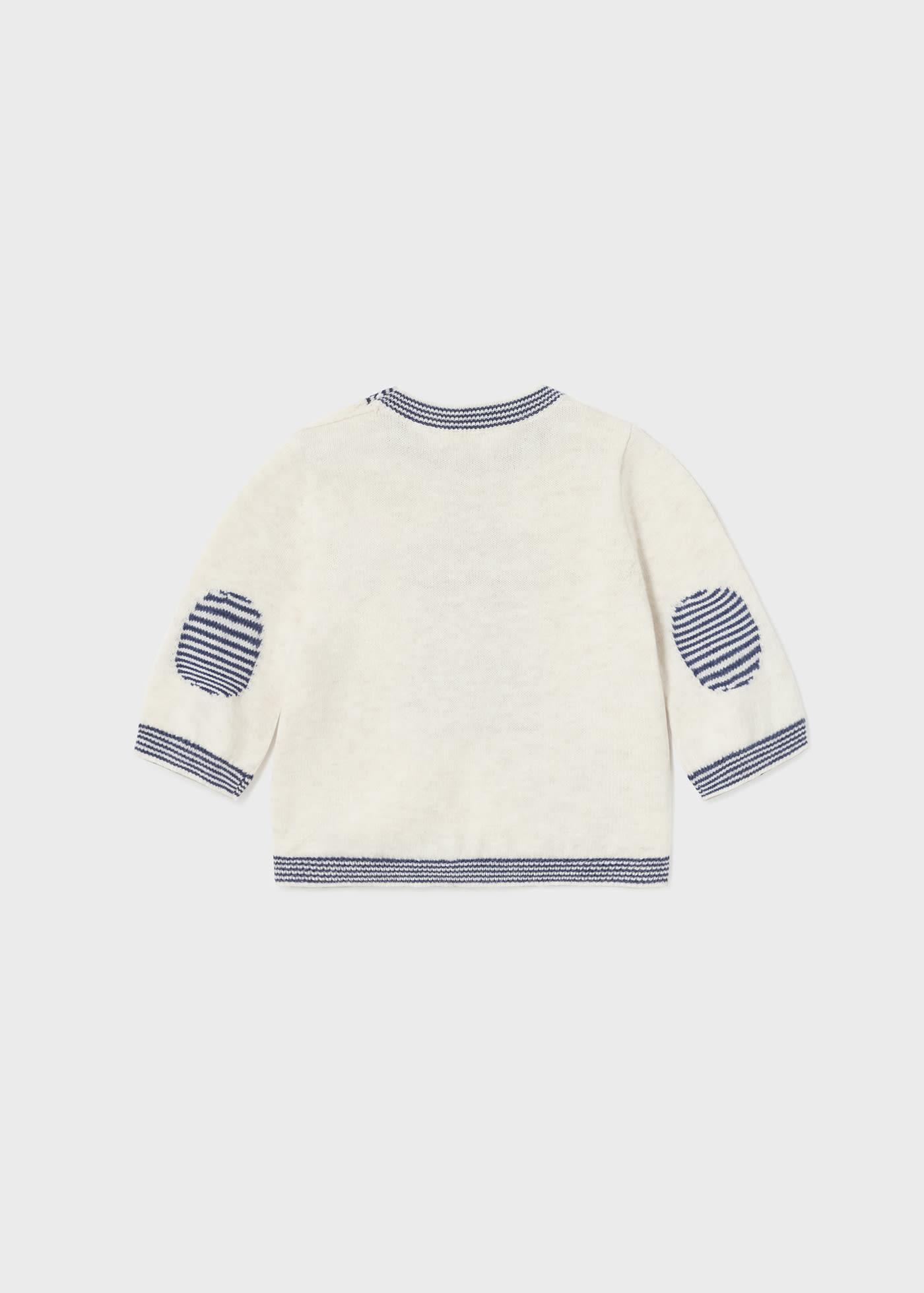 Newborn baby jacquard sweater