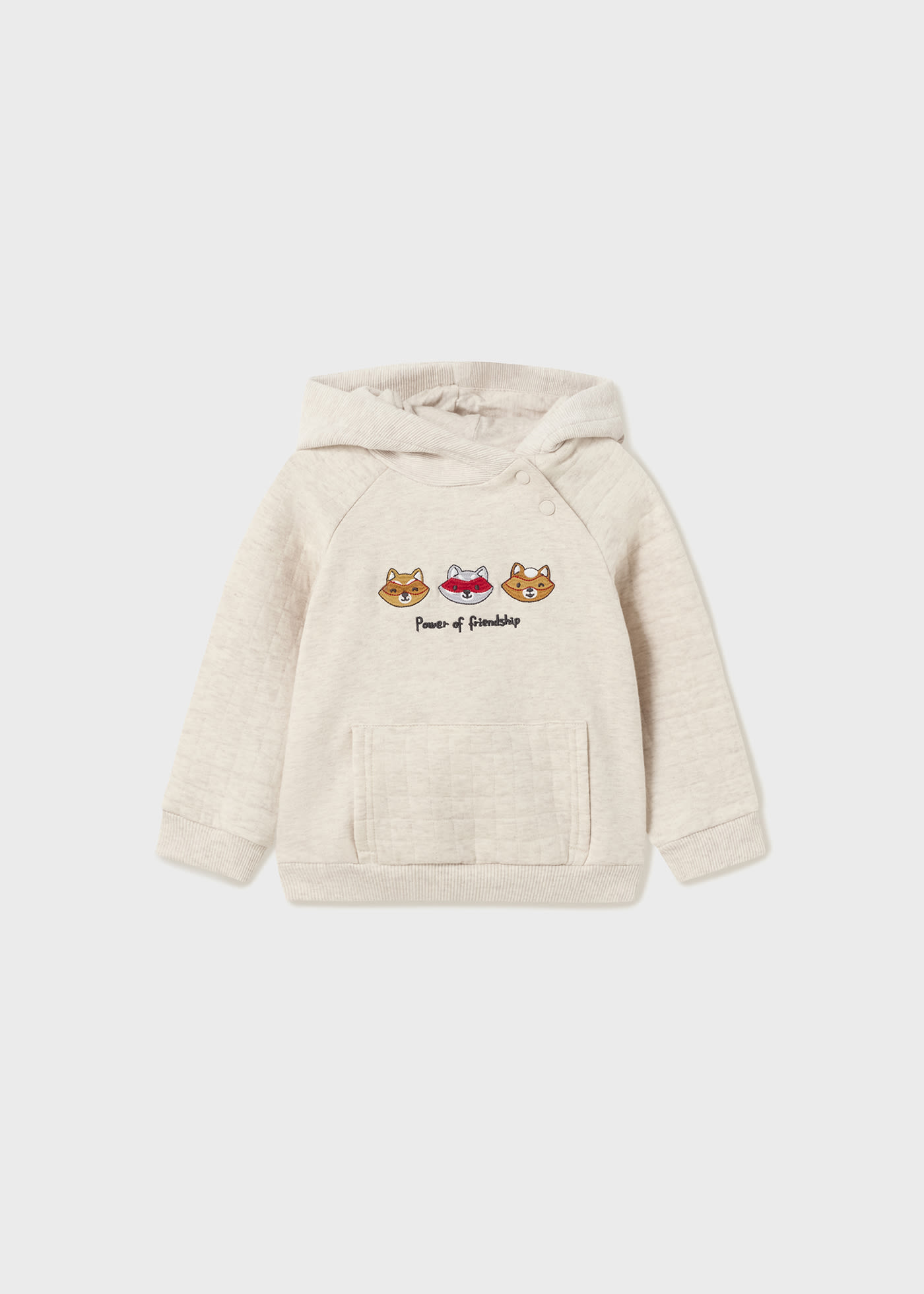 Baby embroidered hoodie