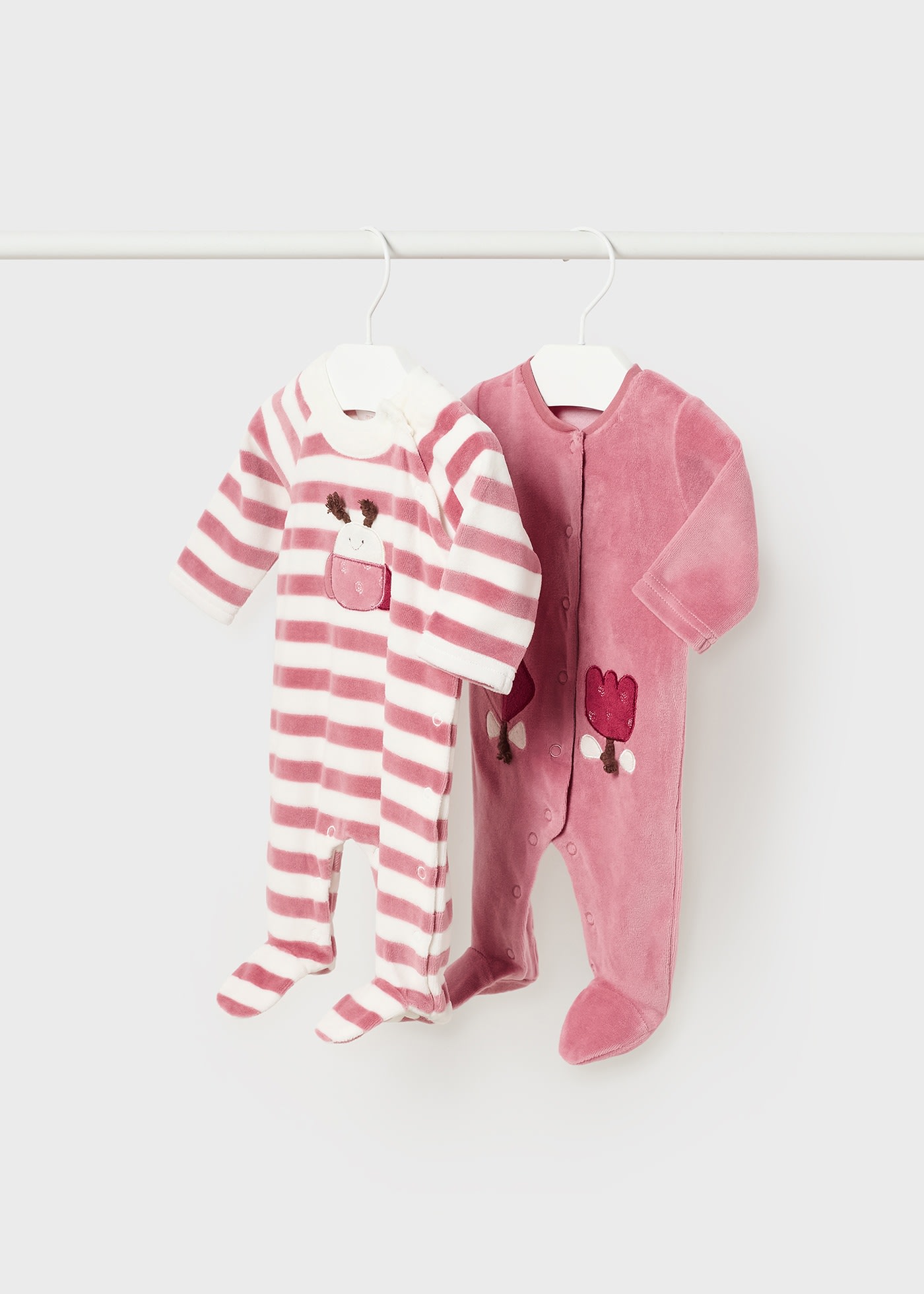 Nicki Schlafanzug 2er Set BCI Baumwolle Neugeborene