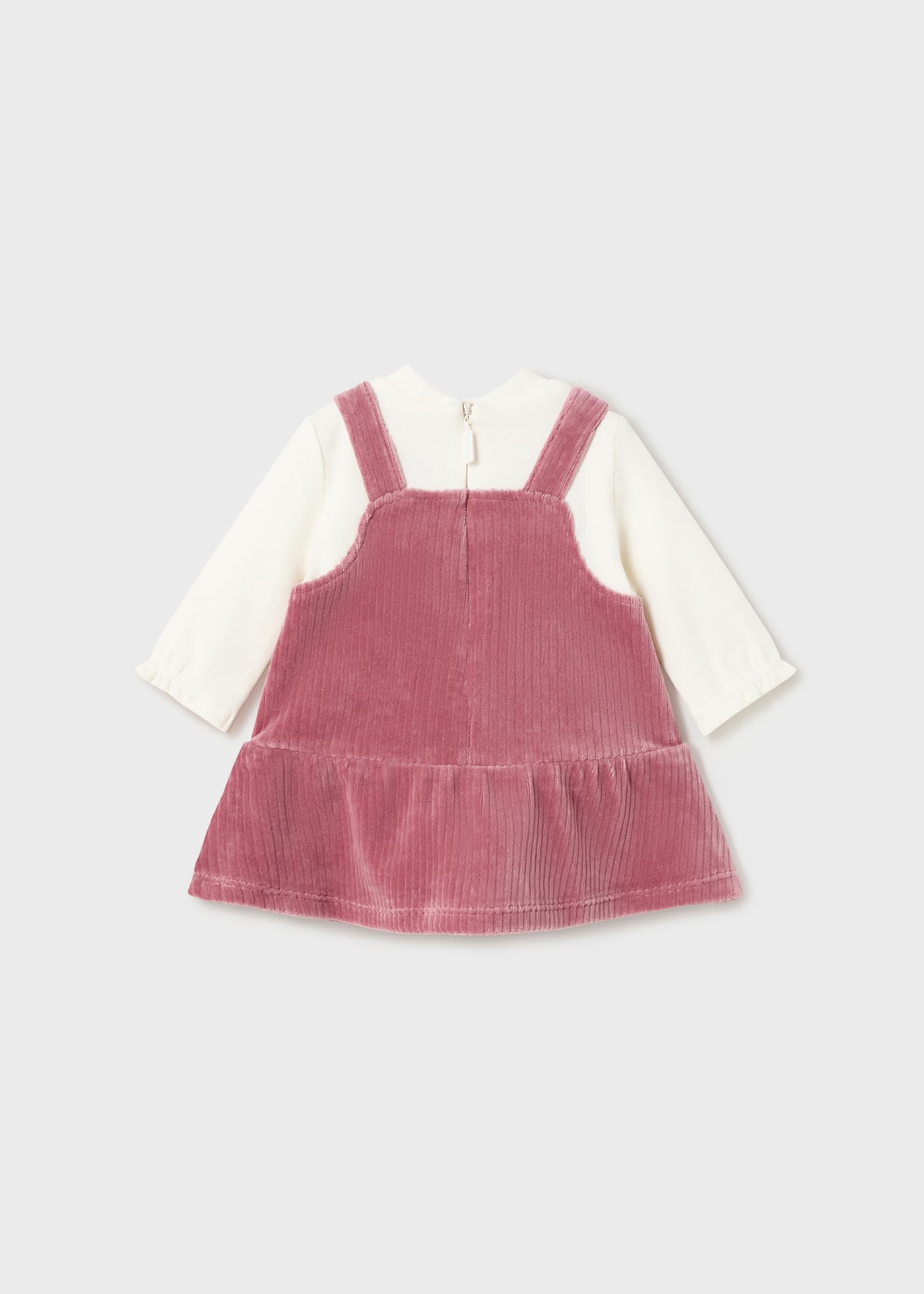 Baby pink 2025 overall dress