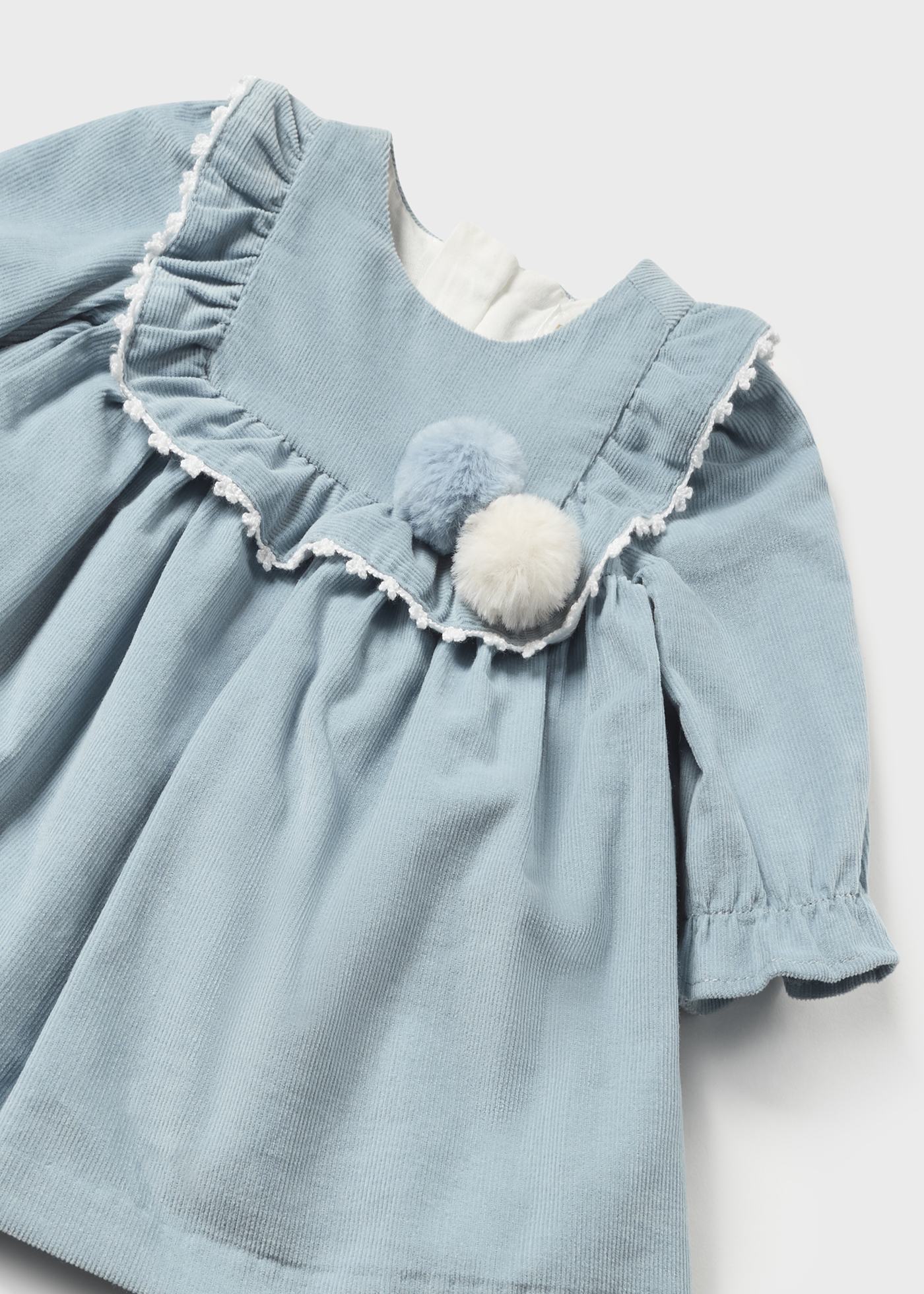 Feincord Kleid Neugeborene