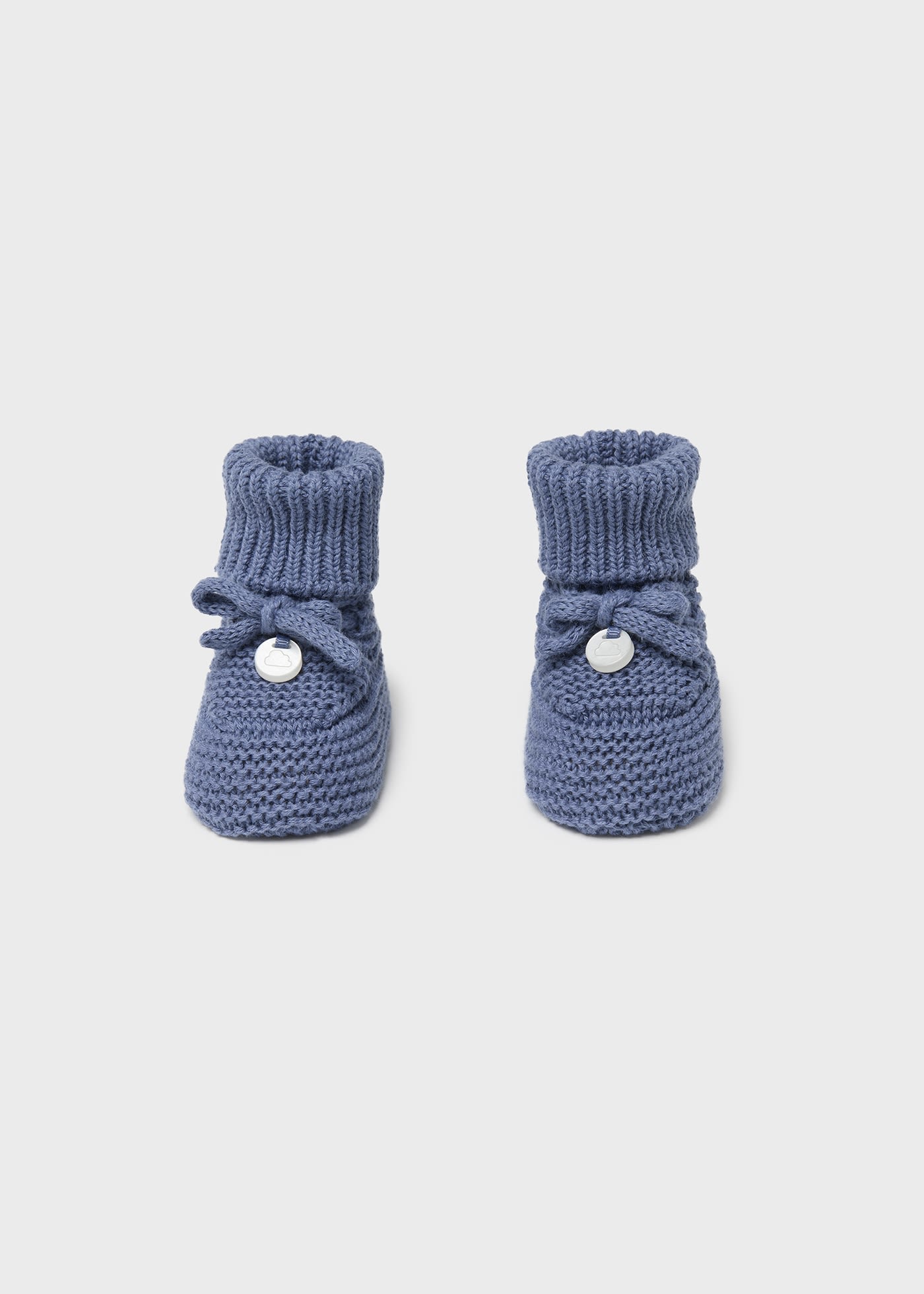 Newborn tricot booties Better Cotton