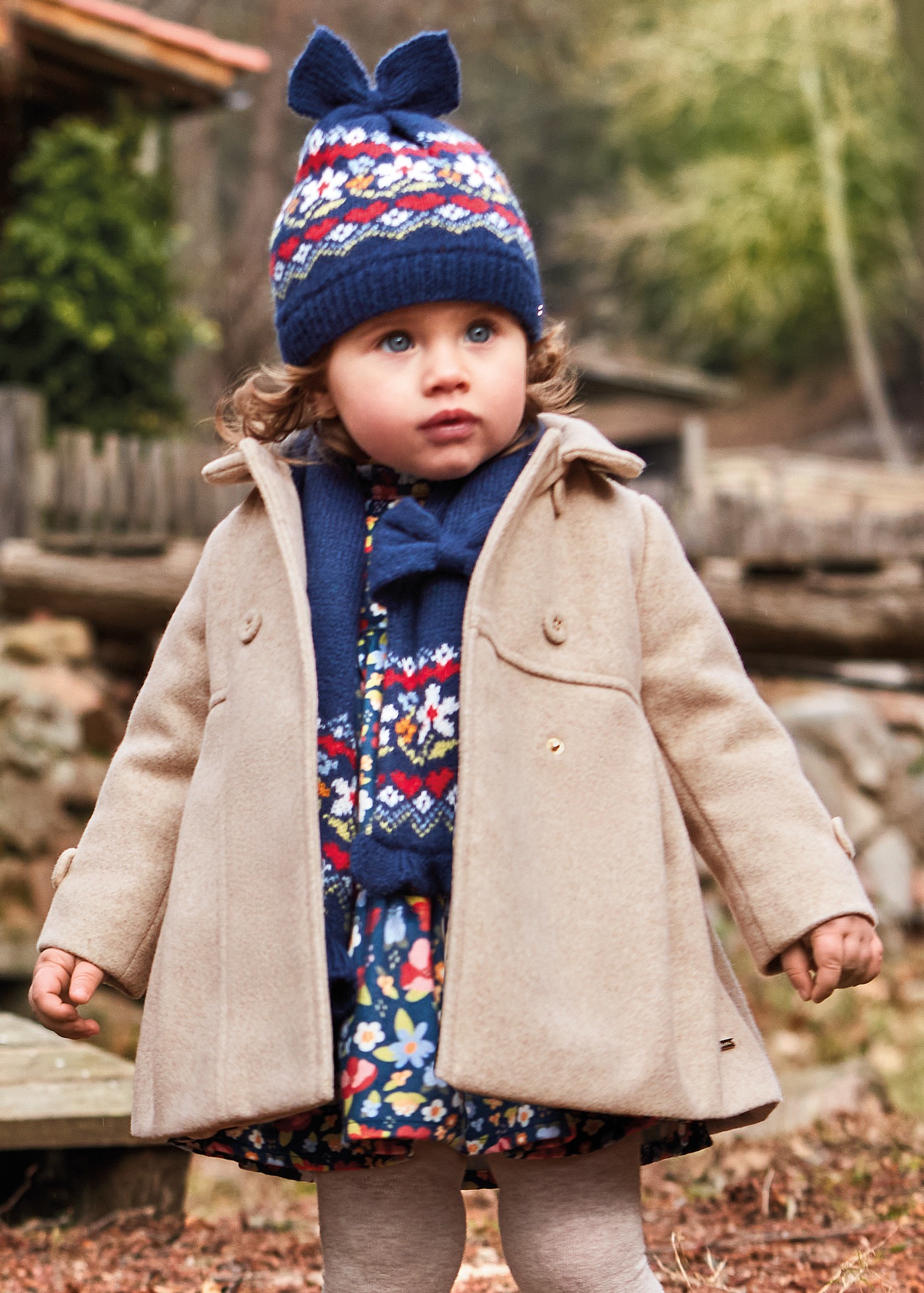 Baby coat recycled polyester