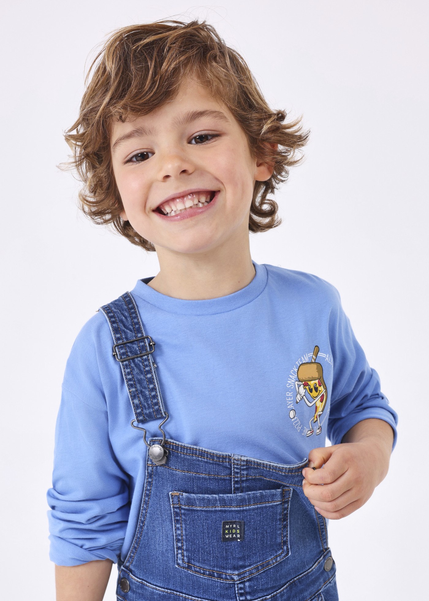 Snack print t-shirt Better Cotton boy