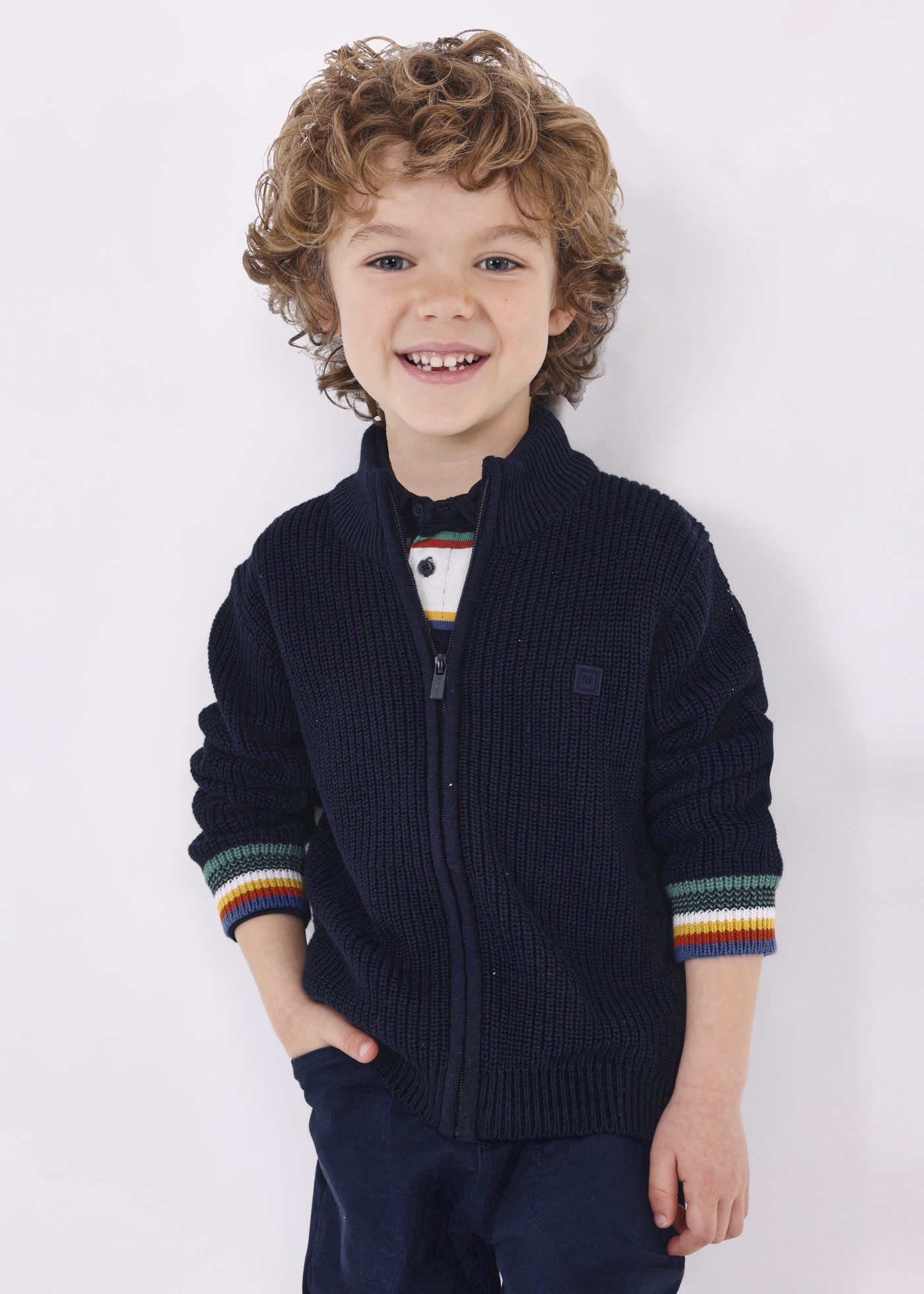 Boys sales wool cardigan