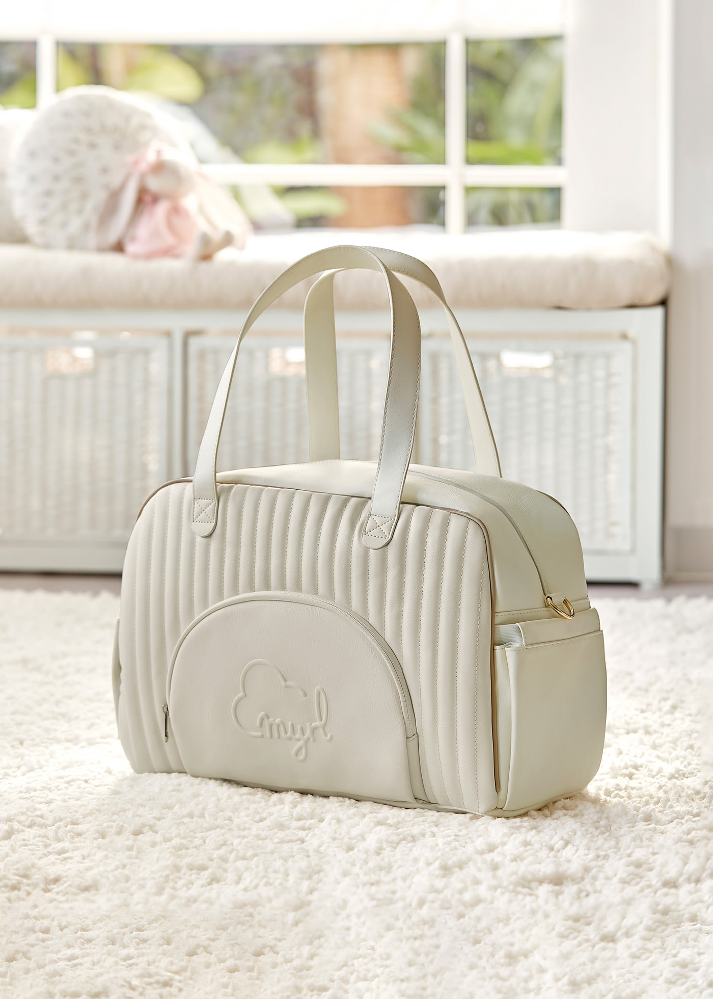 Borsa maternità imbottita neonato