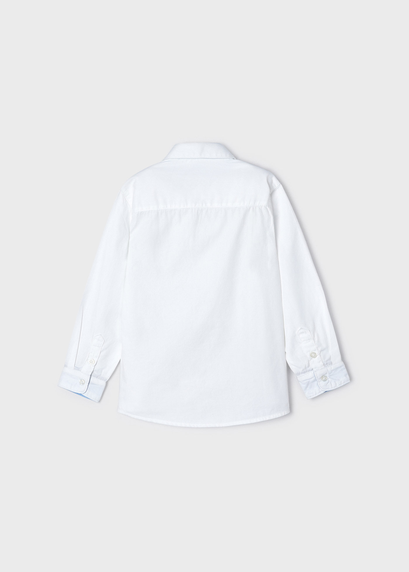 Boy embroidered logo shirt Better Cotton