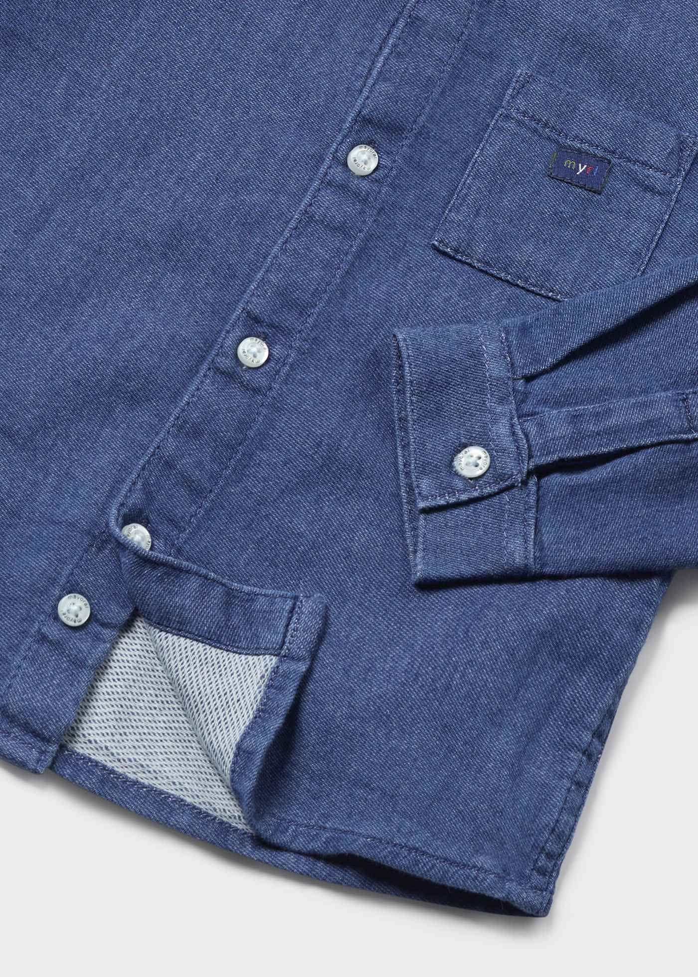 Koszula jeansowa Better Cotton dla niemowlęcia