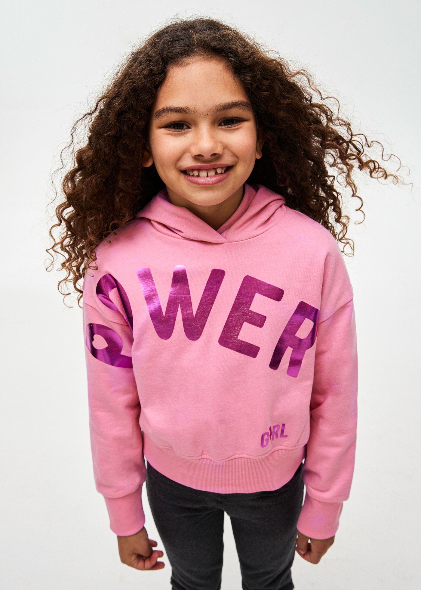 Mayoral - Girls Pink Hoodie & Skirt Set