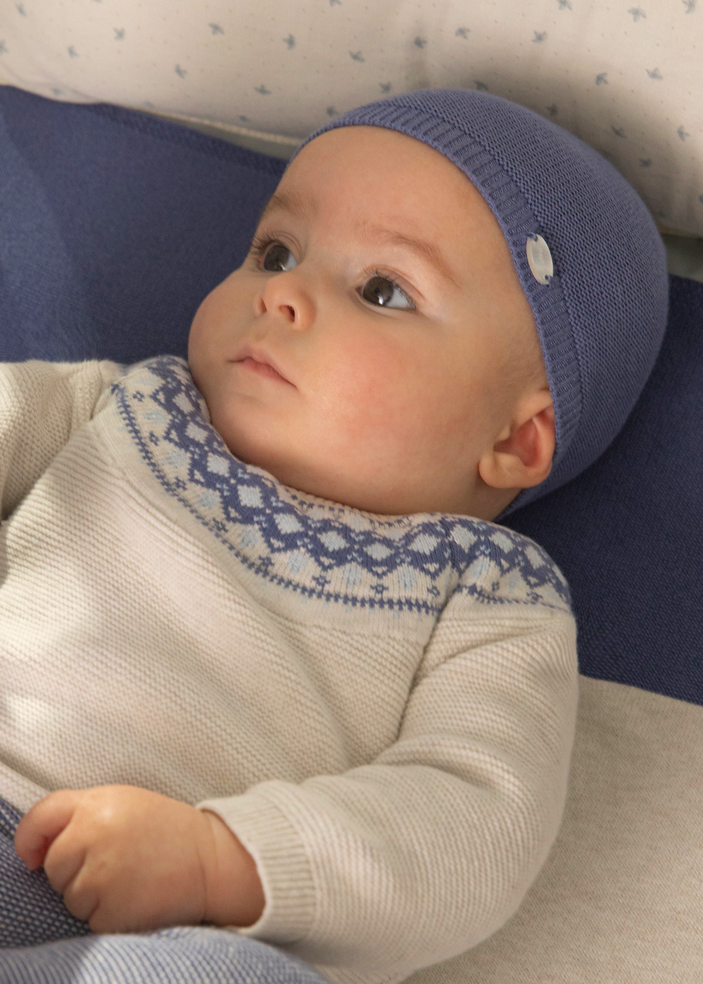 Newborn tricot hat Better Cotton