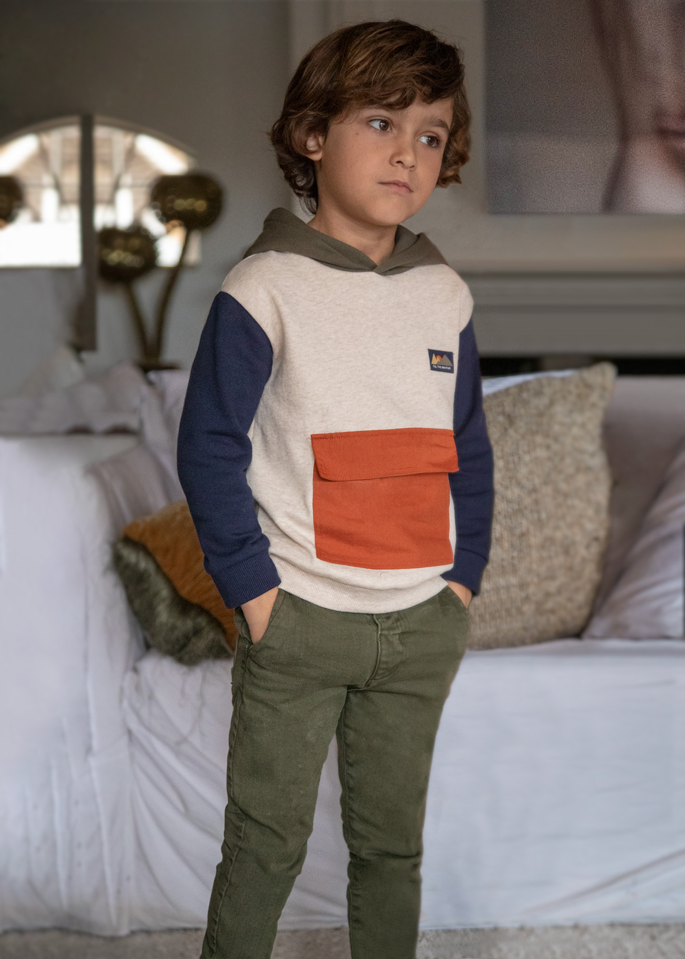 Boy relaxed fit trousers Better Cotton