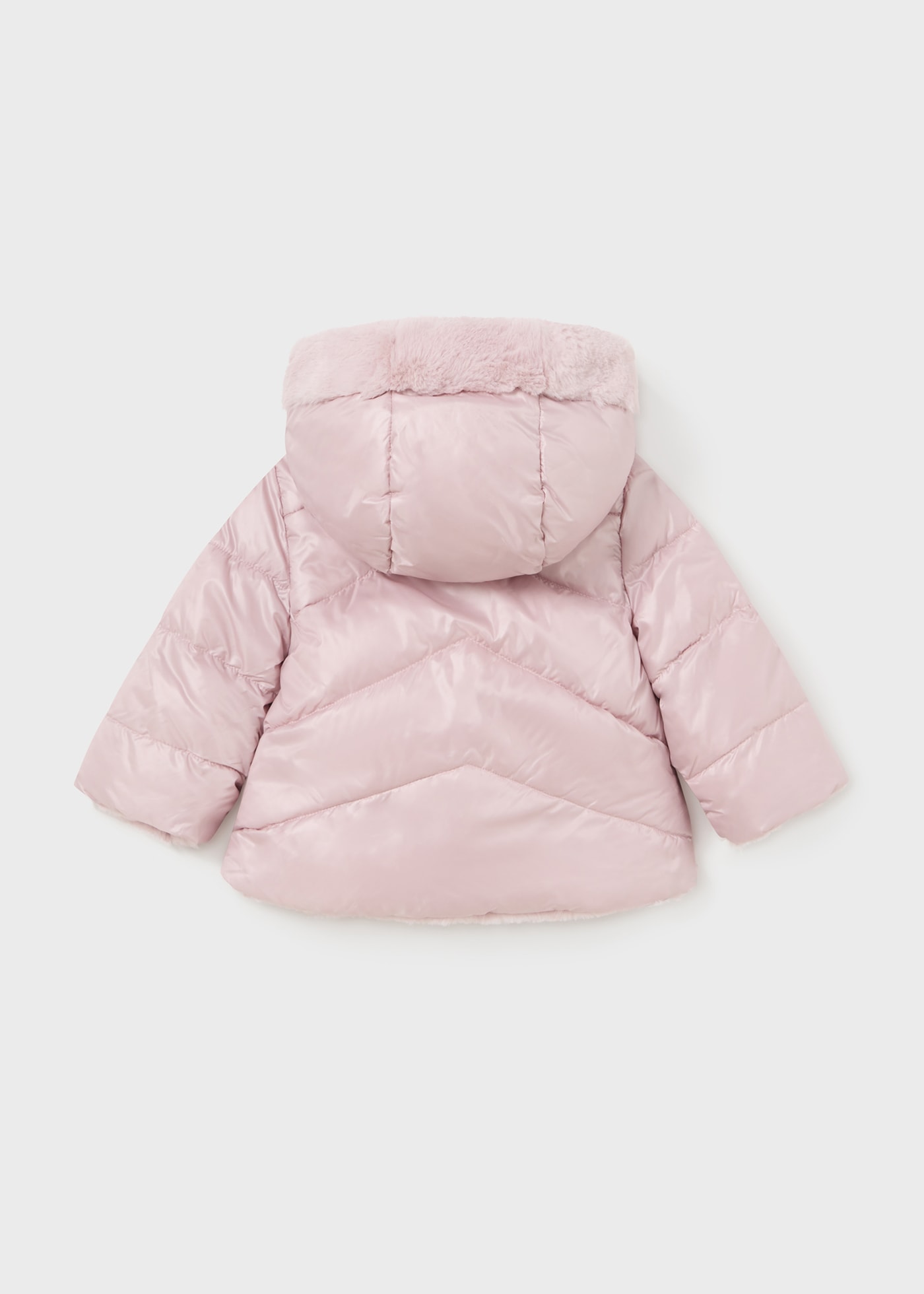 Manteau réversible en polyester recyclé bébé